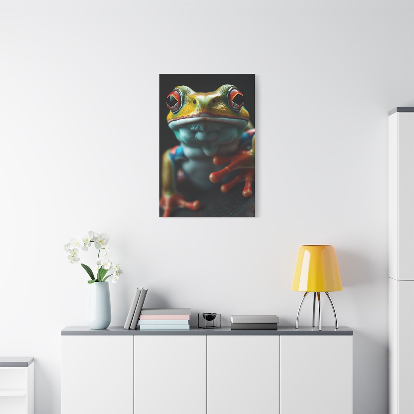 Masterpiece Frog Art Vision Wall Art & Canvas Print