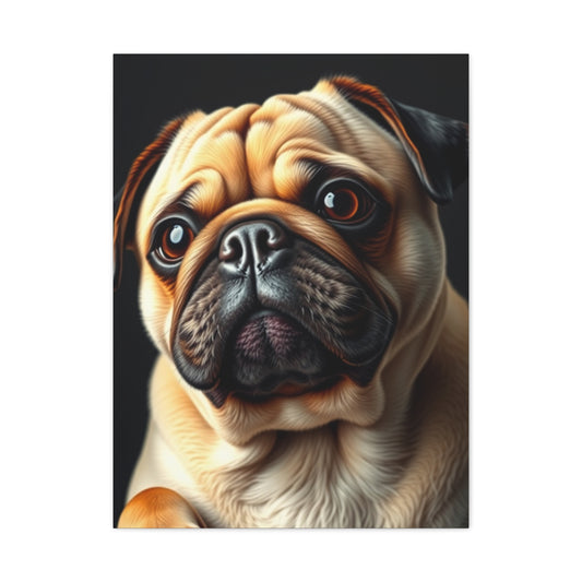 Pug Art Luxury Canvas Wall Art & Canvas Print