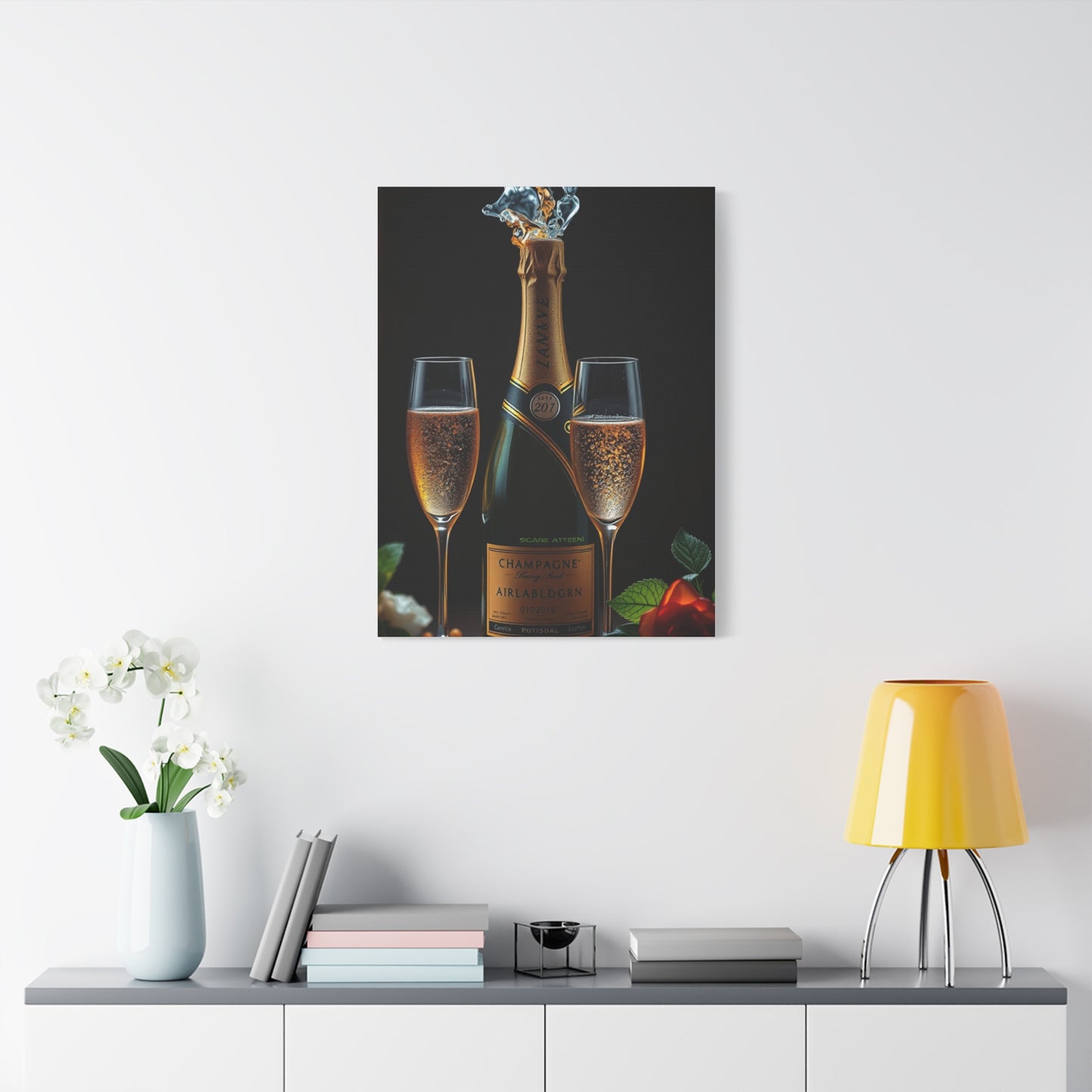 Elite Champagne Art Vision Wall Art & Canvas Print
