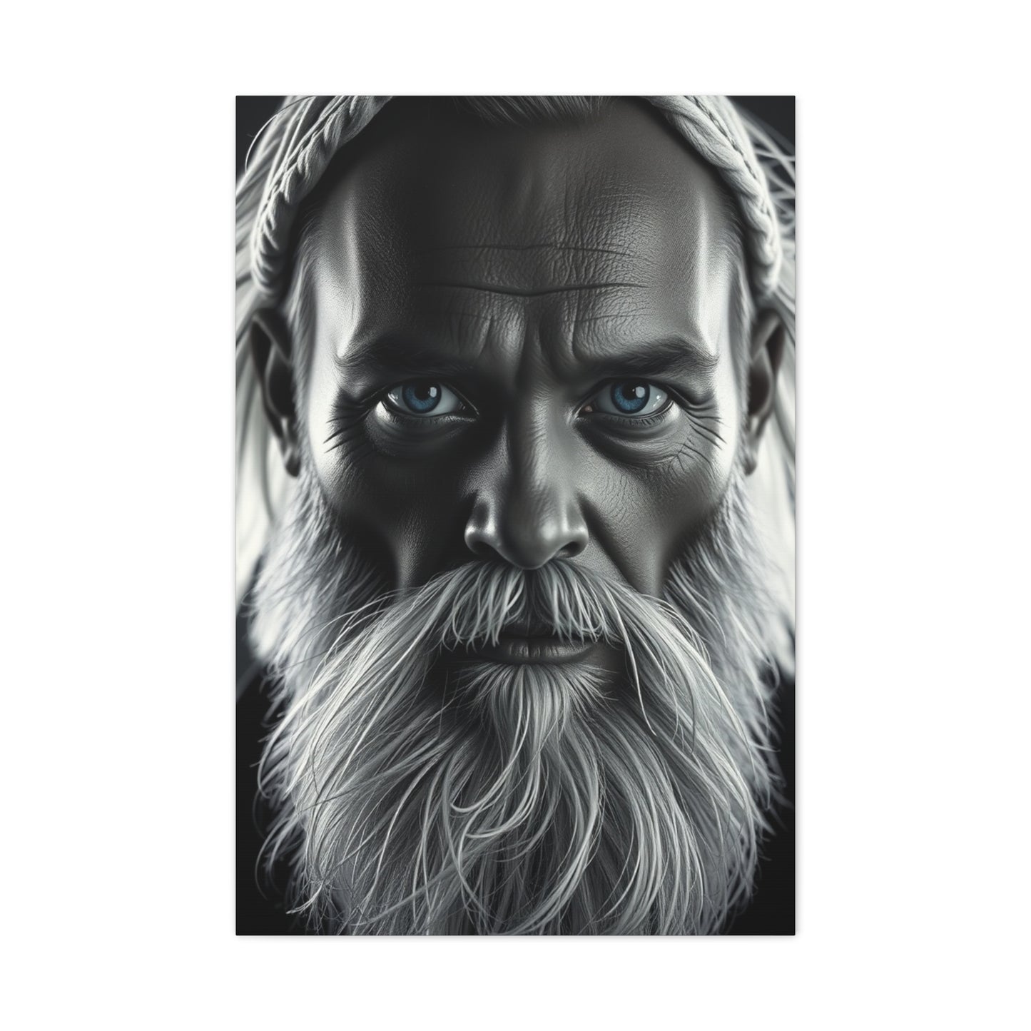 Supreme Black, White & Blue Art Collection Wall Art & Canvas Print