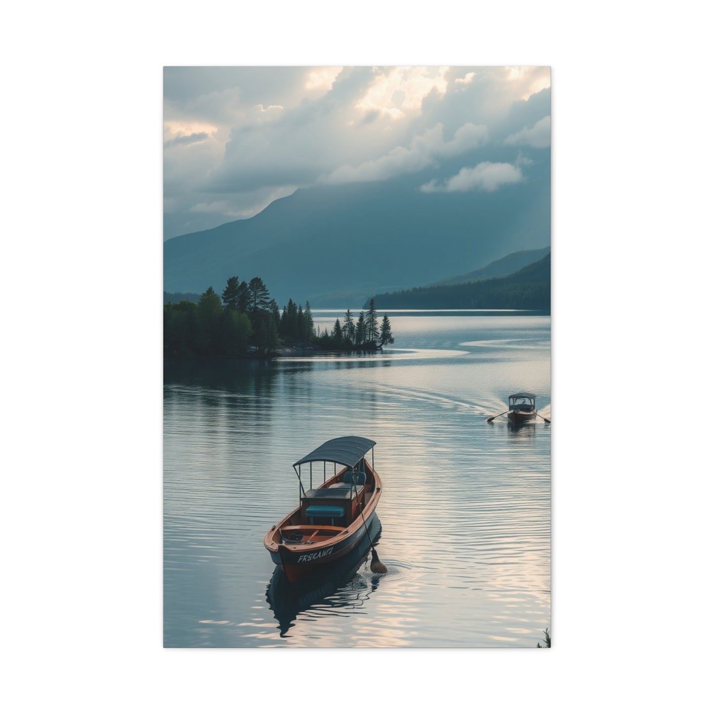 Masterpiece Lakes Art Vision Wall Art & Canvas Print