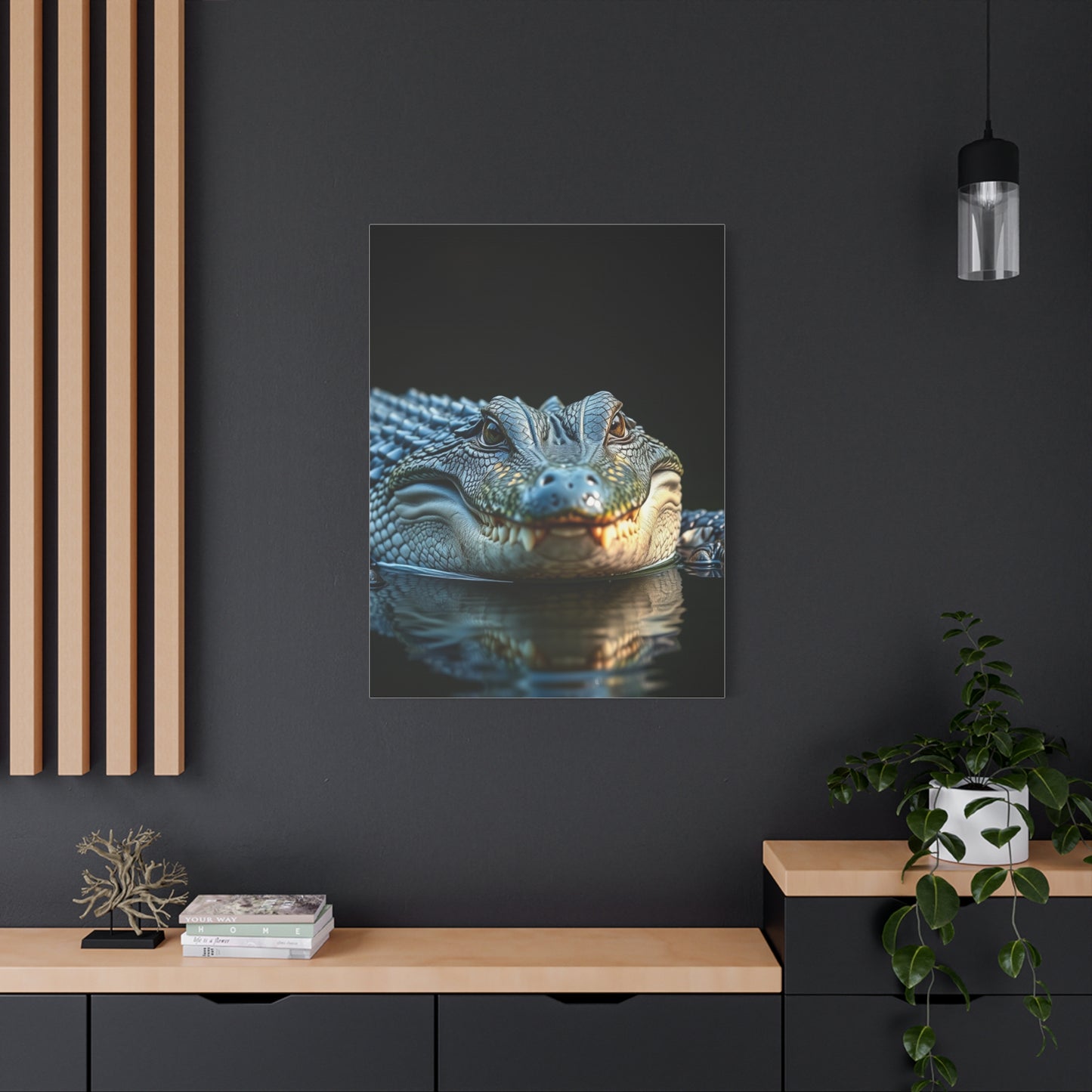 Crocodile & Alligator Art Refined Canvas Wall Art & Canvas Print