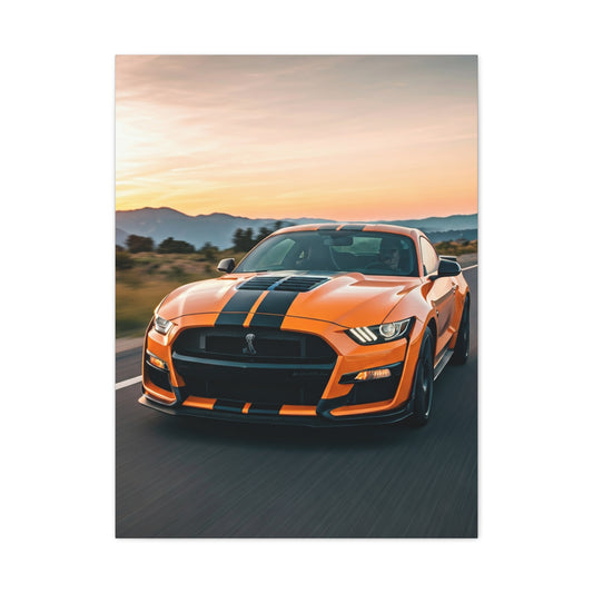 Ford Mustang Shelby GT500 Mountain Pass Assault Wall Art & Canvas Prints
