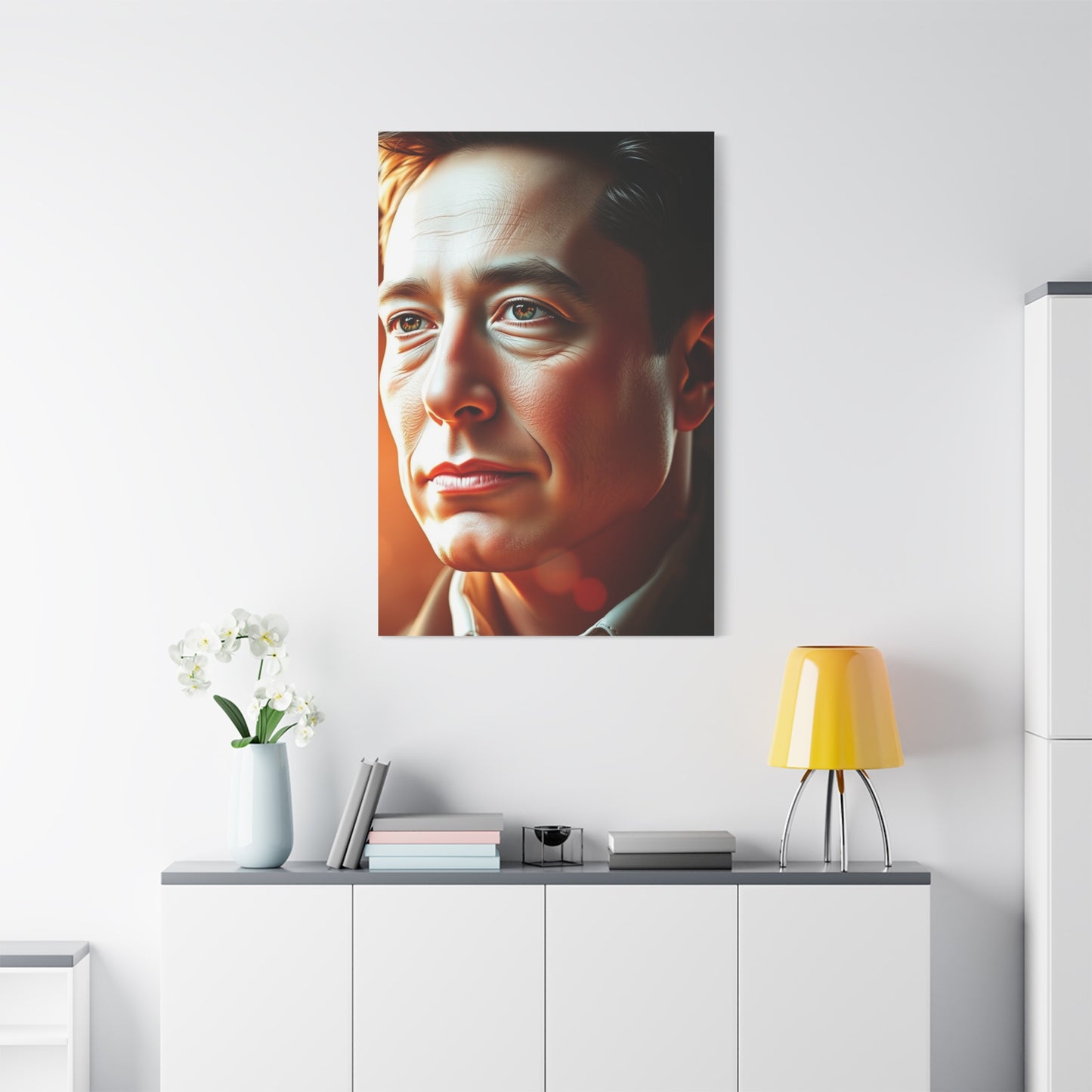 Masterpiece Elon Musk Art Vision Wall Art & Canvas Print