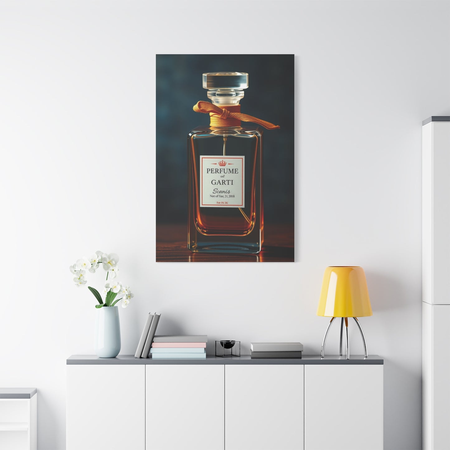 Perfume Bottle Art Luxury Canvas Wall Art & Canvas Print