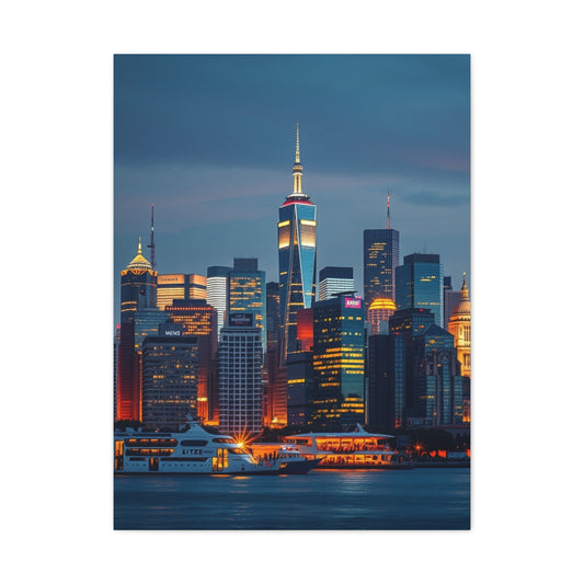 Supreme City Skylines Art Collection Wall Art & Canvas Print