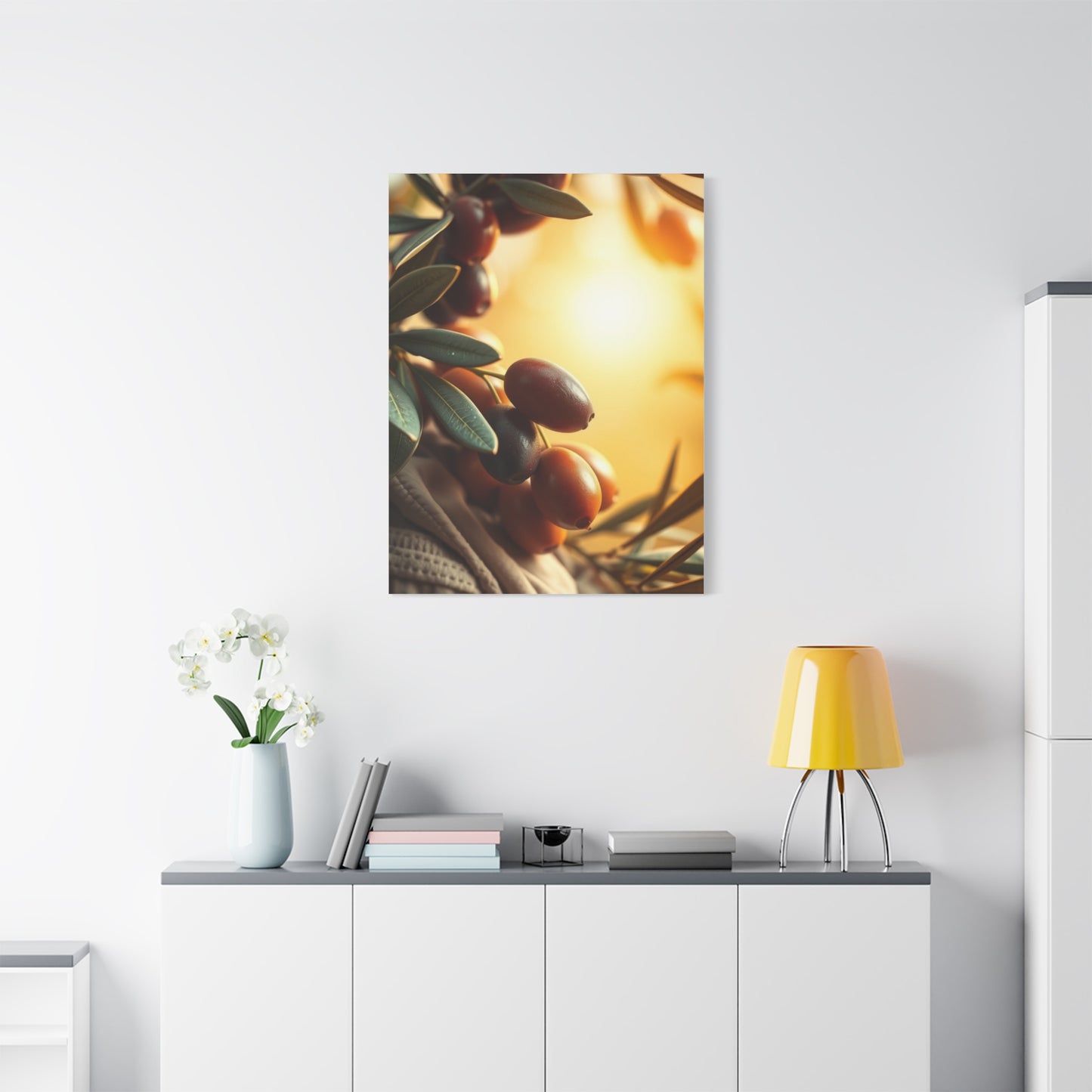 Luminous Olive Masterpiece