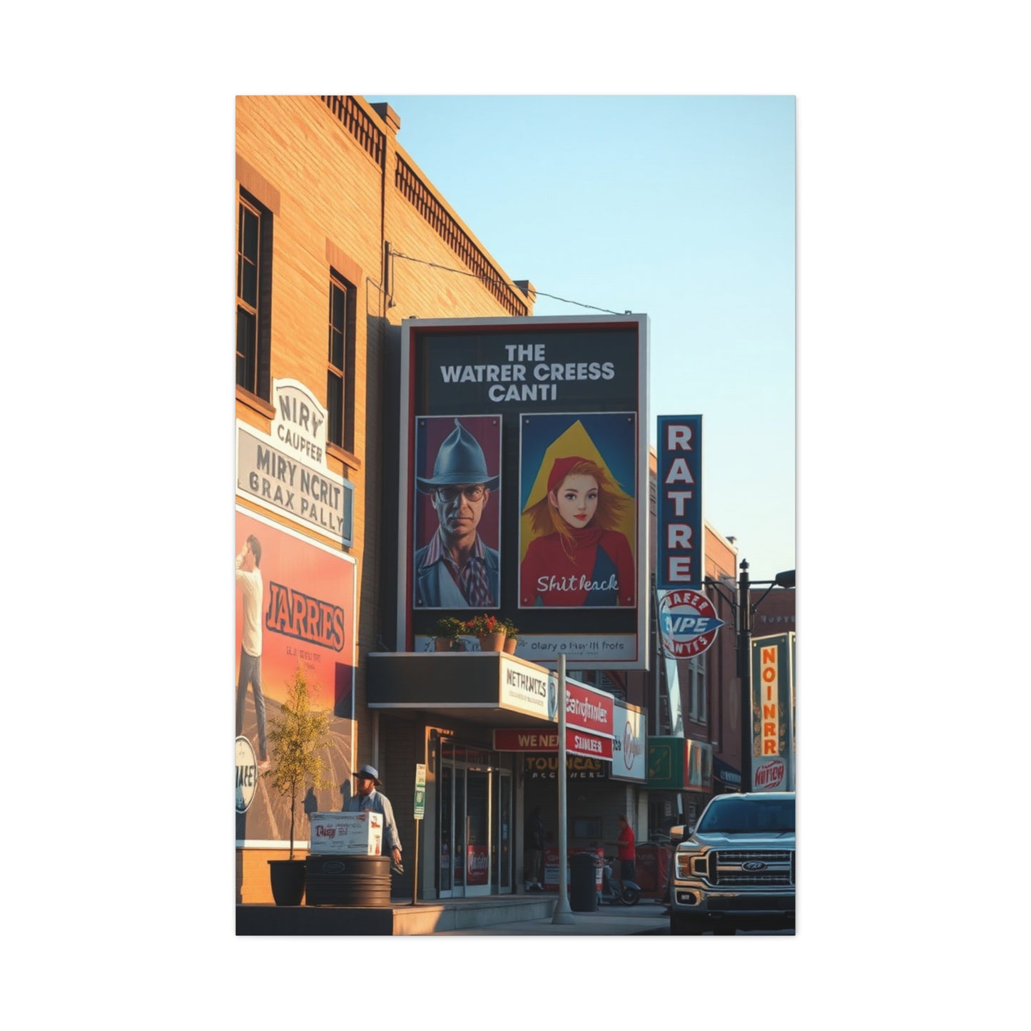 Vintage Movie Posters Art Supreme Gallery Wall Art & Canvas Print