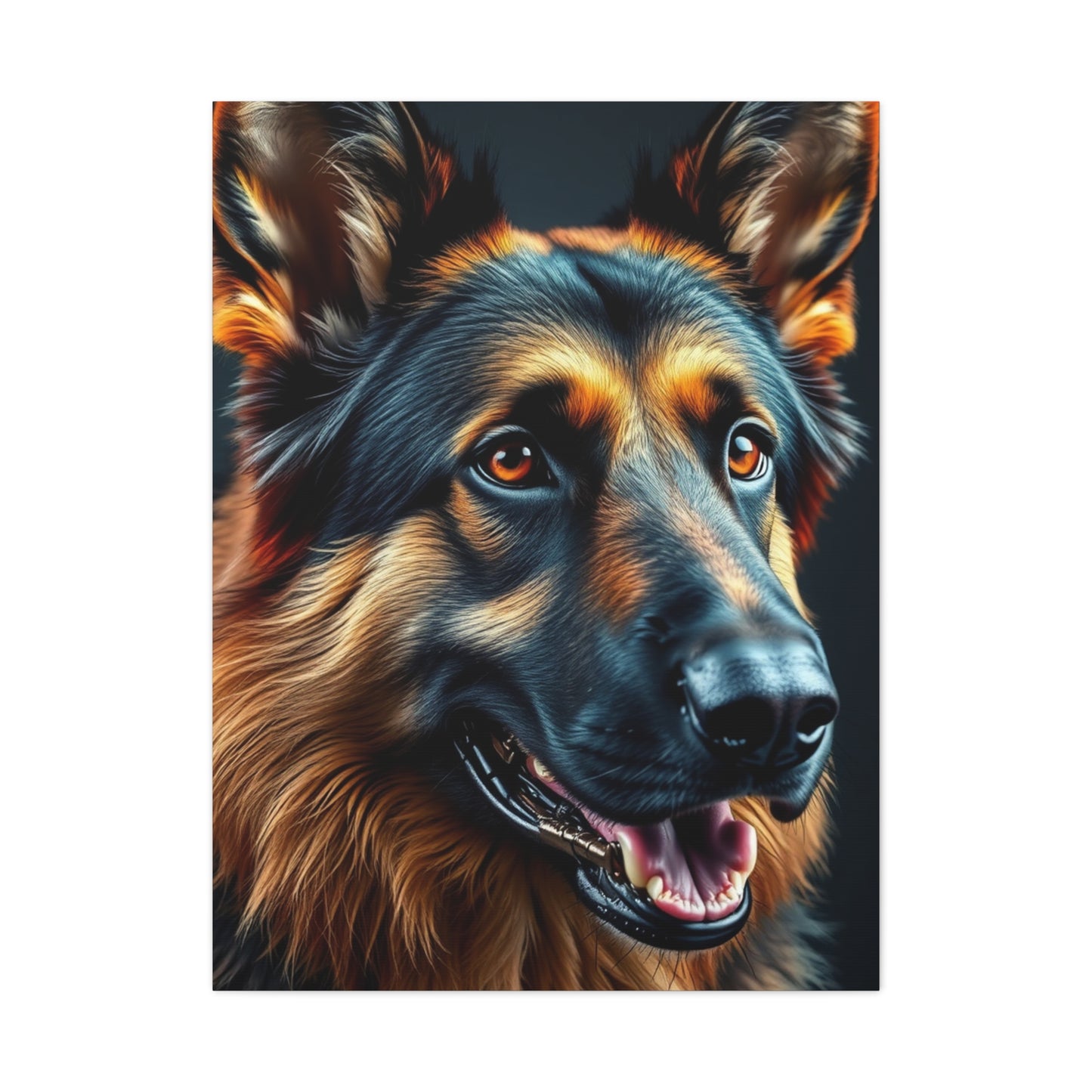 German Shepherd Art Supreme Gallery Wall Art & Canvas Print