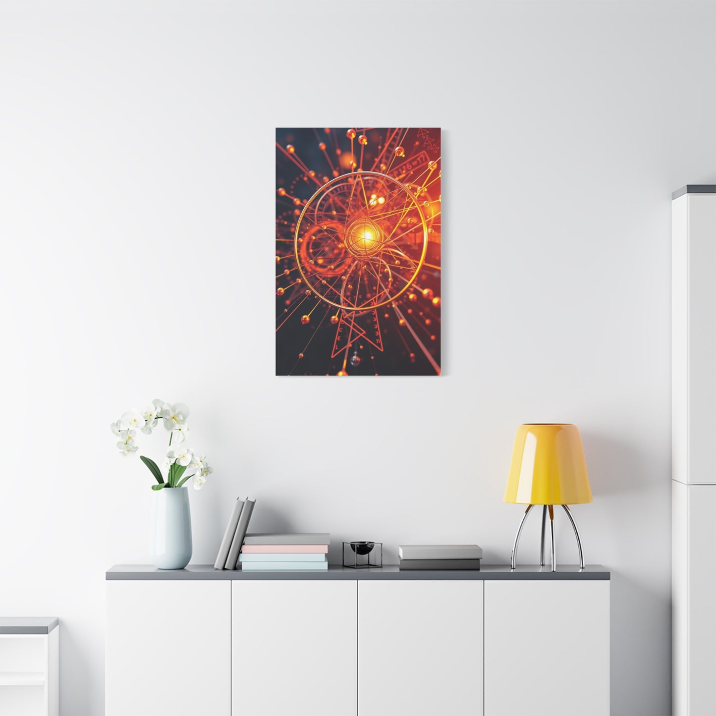 Mathematics Art Refined Canvas Wall Art & Canvas Print