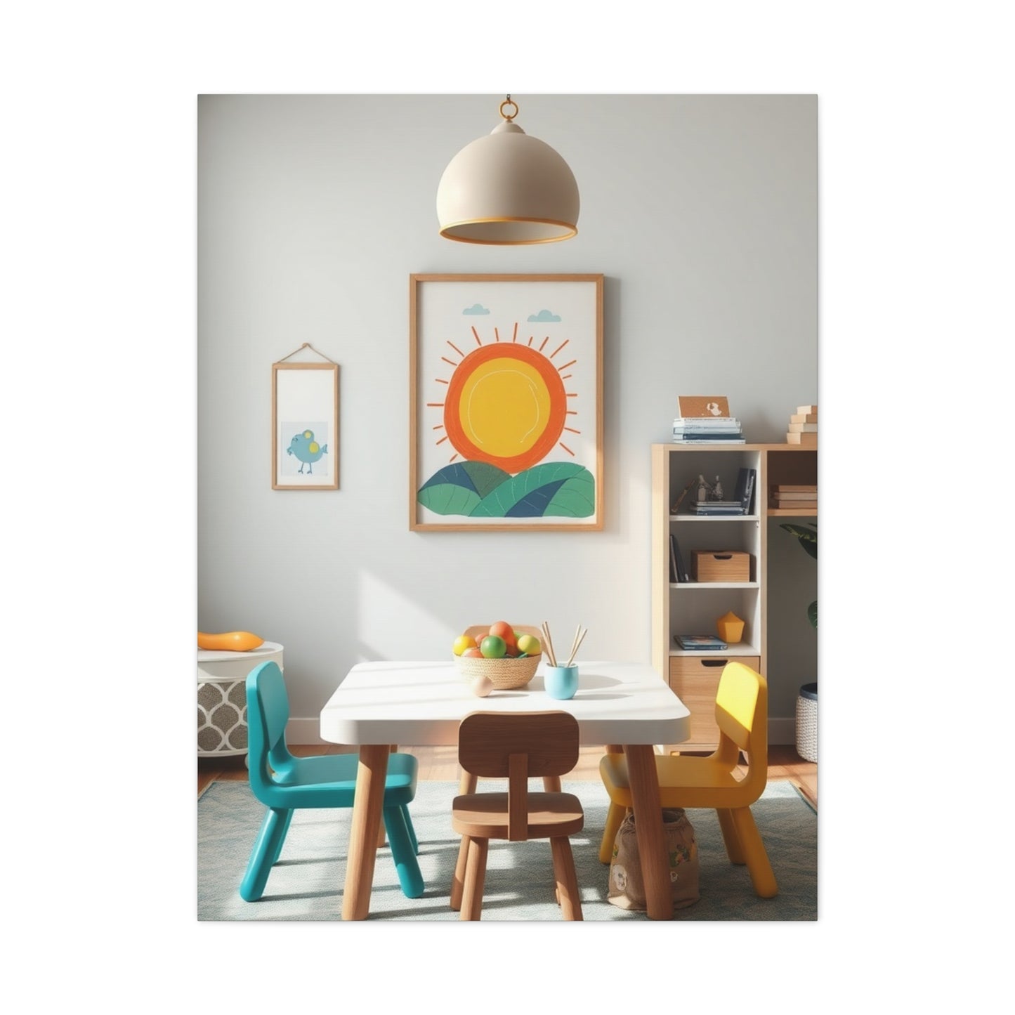 Supreme Kids Playroom Art Collection Wall Art & Canvas Print