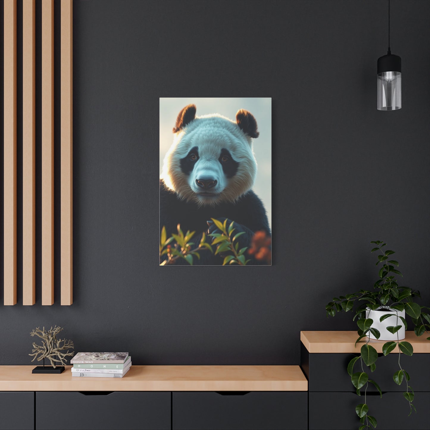 Masterpiece Panda Art Vision Wall Art & Canvas Print