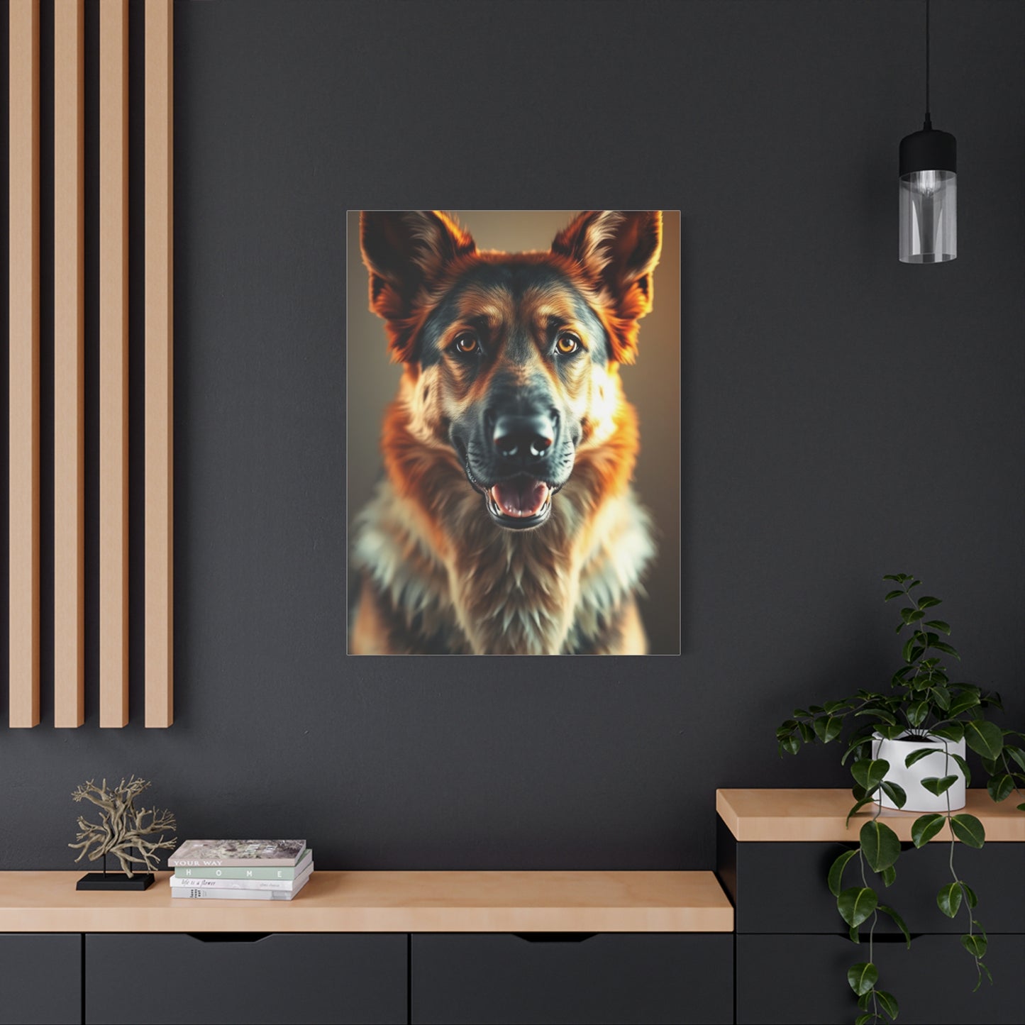 Supreme German Shepherd Art Collection Wall Art & Canvas Print