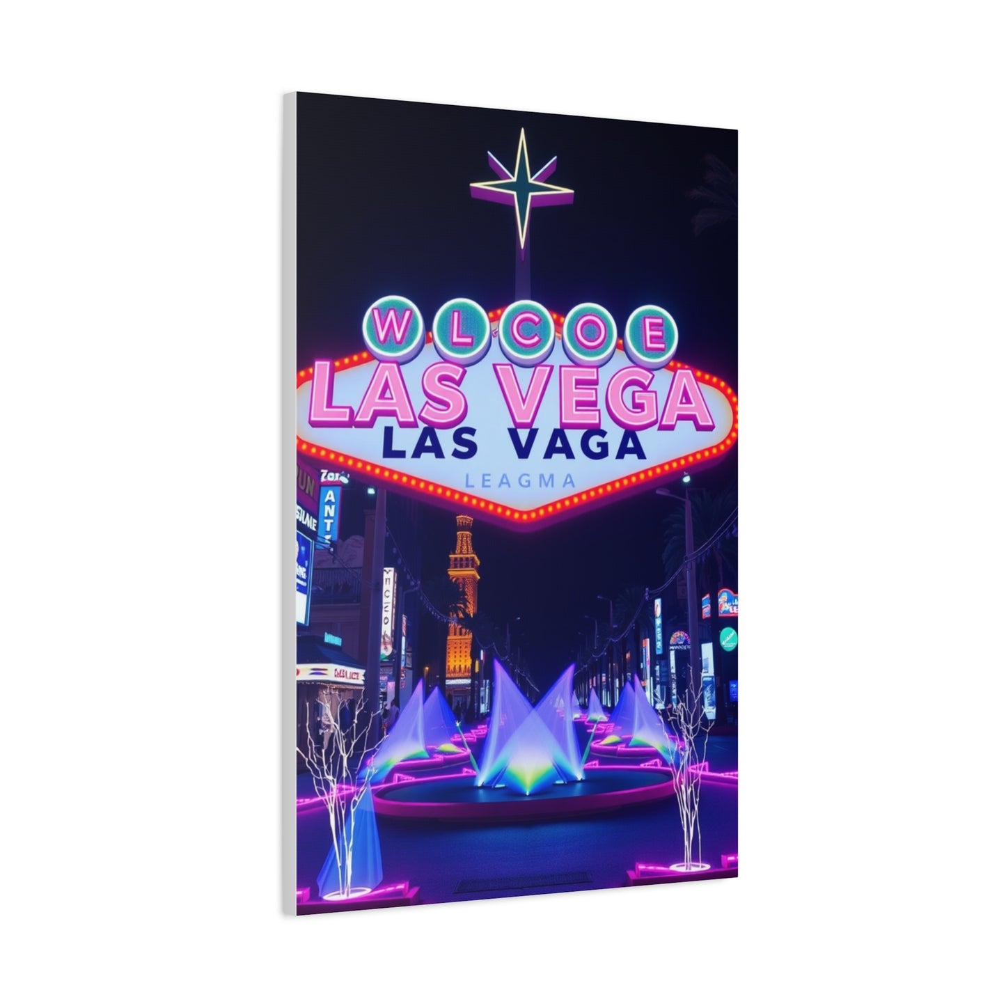 Las Vagas Art Luxury Canvas Wall Art & Canvas Print