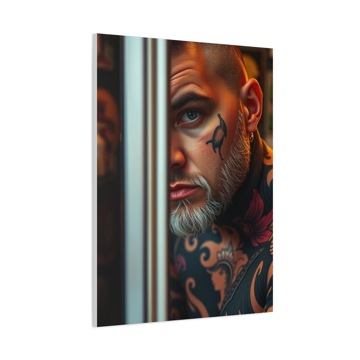 Elite Tattoo Parlor Art Vision Wall Art & Canvas Print