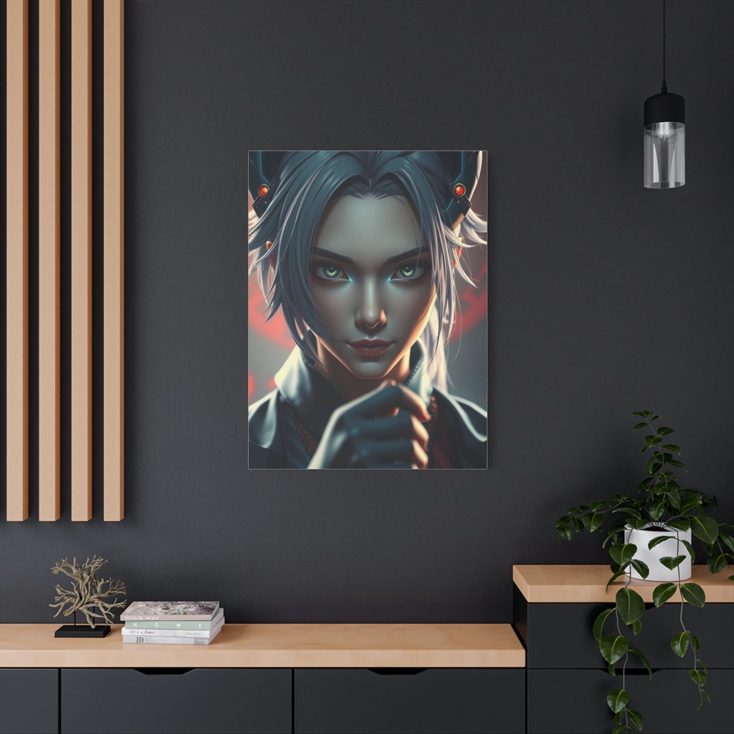 Vision Demon Slayer Characters Art Art Wall Art & Canvas Print