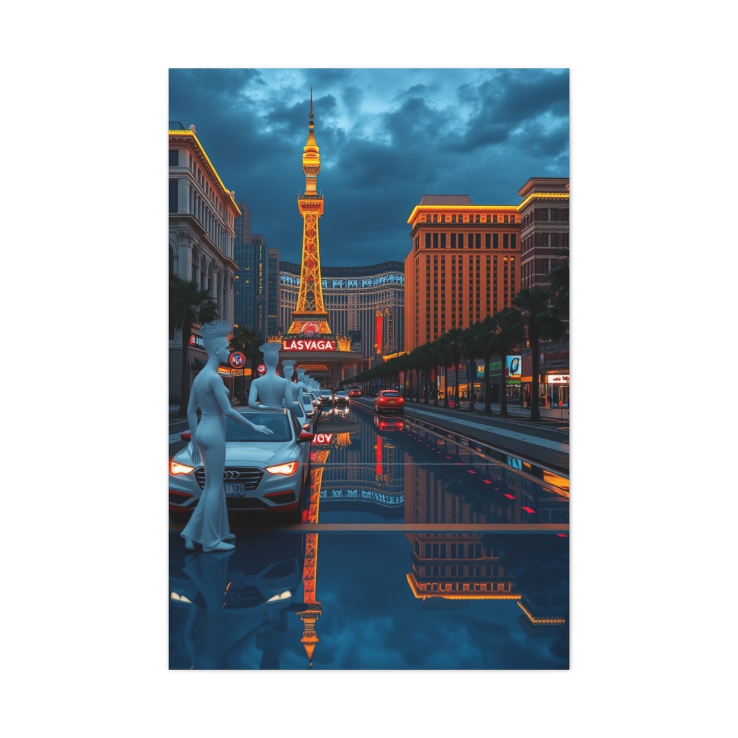 Masterpiece Las Vagas Art Vision Wall Art & Canvas Print