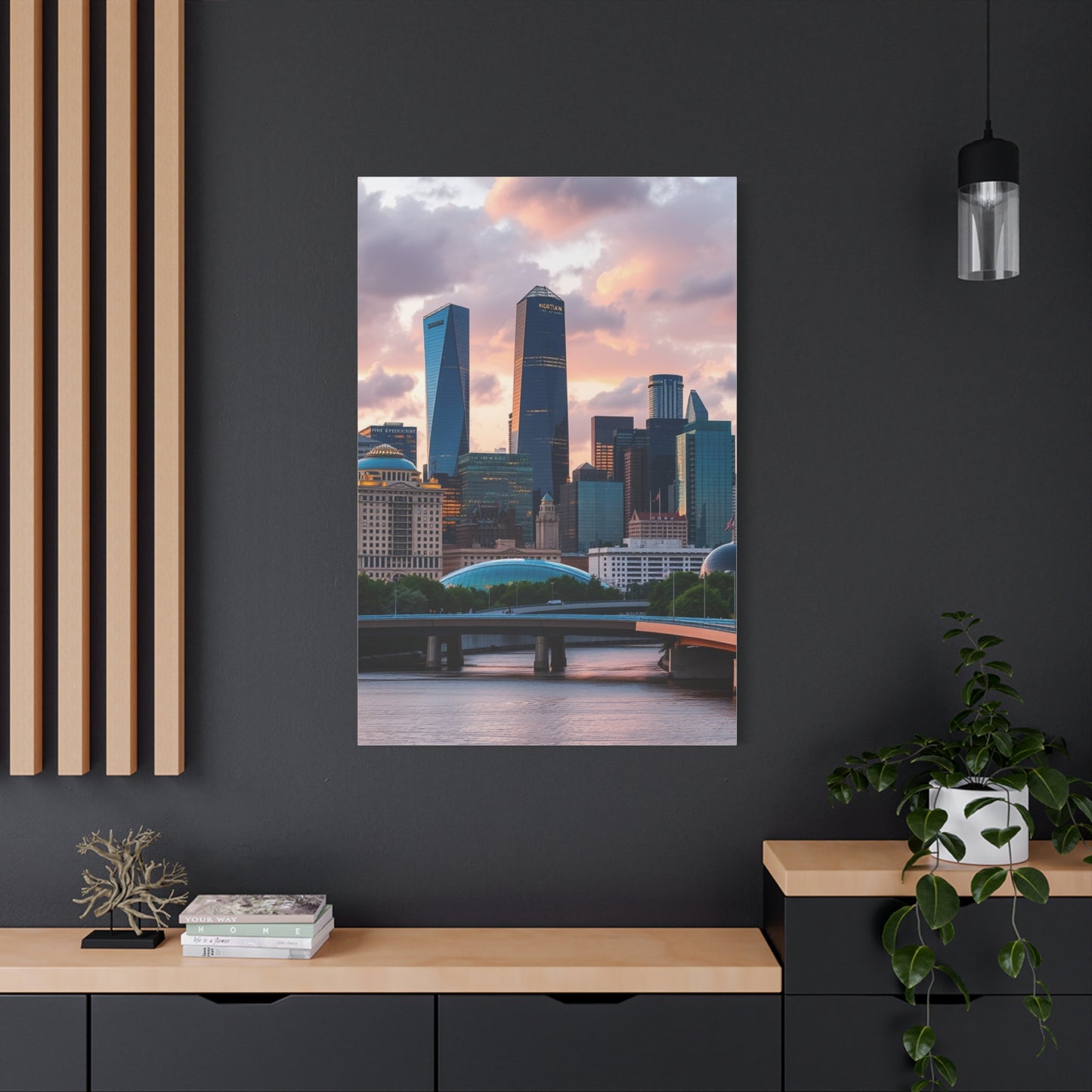 Elite Houston Skylines Art Vision Wall Art & Canvas Print