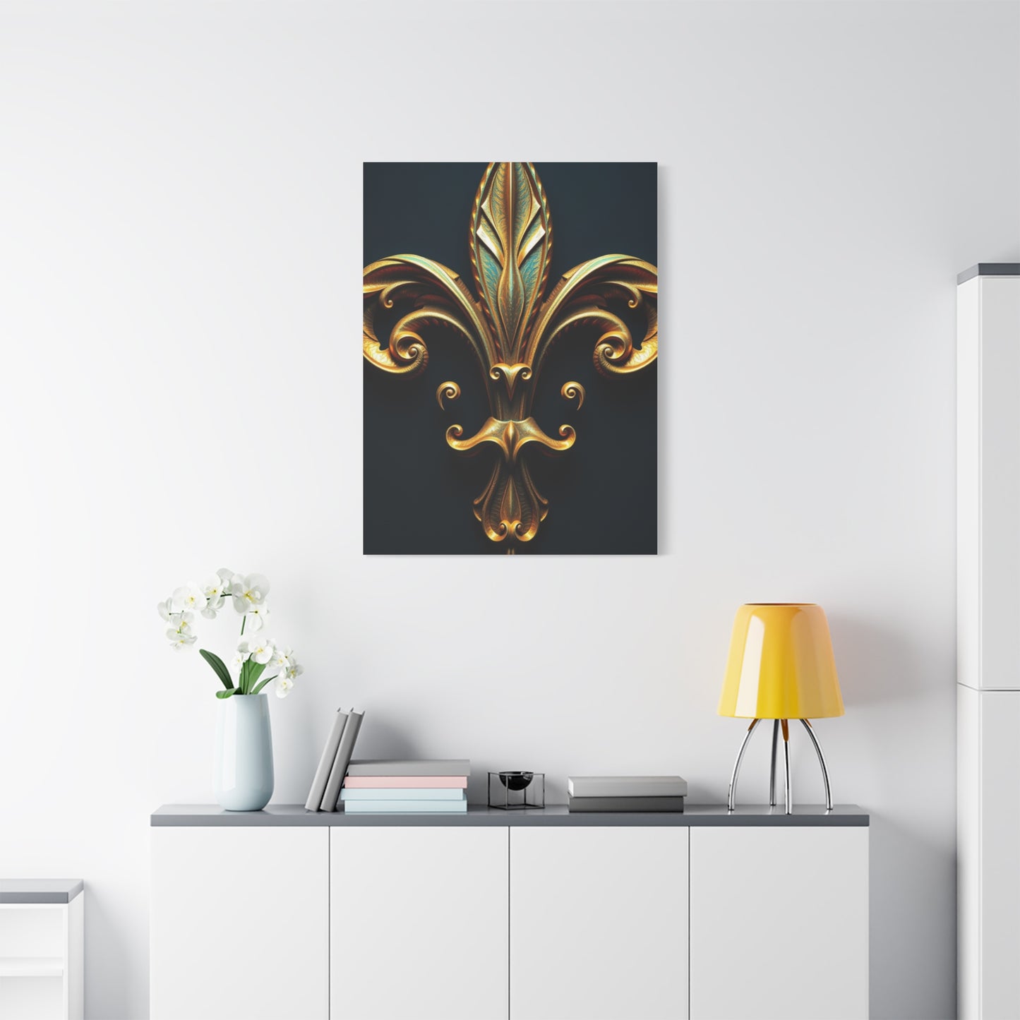 Fleur-de-Lis Art Supreme Gallery Wall Art & Canvas Print