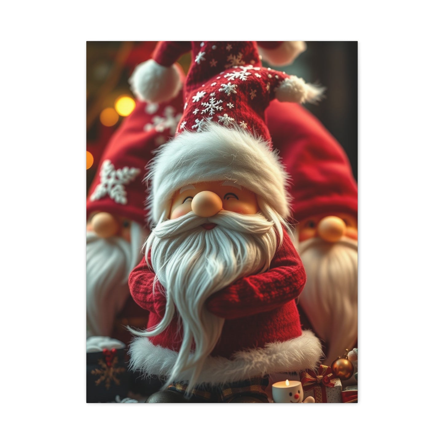 Elite Christmas Gnome Art Vision Wall Art & Canvas Print