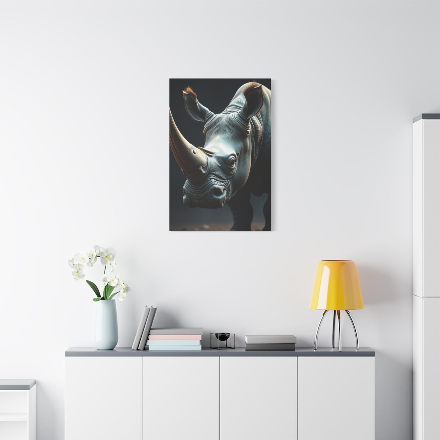 Rhinoceros Art Supreme Gallery Wall Art & Canvas Print