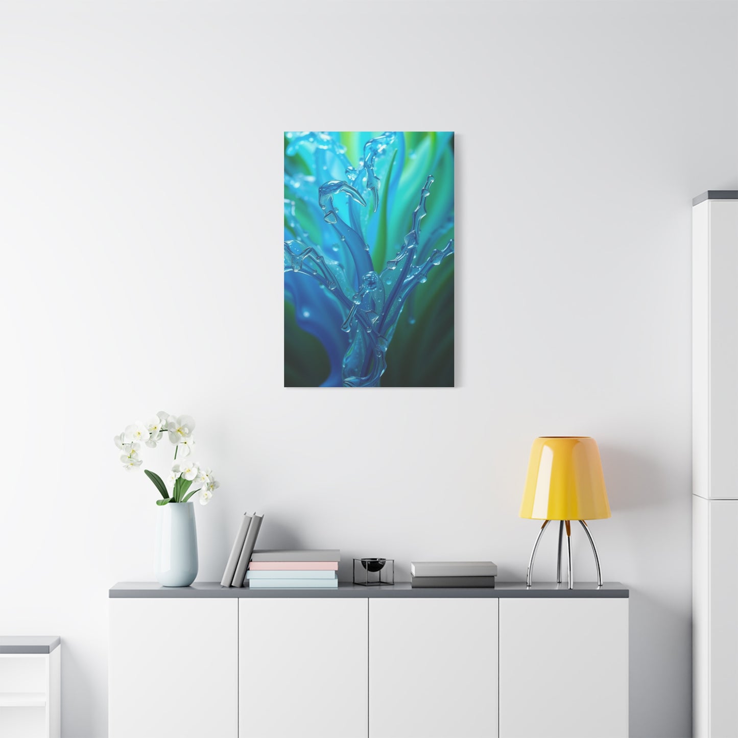 Blue & Green Art Supreme Gallery Wall Art & Canvas Print