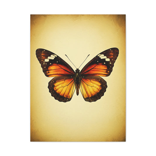 Vintage Monarch Butterfly Illustration Wall Art & Canvas Prints
