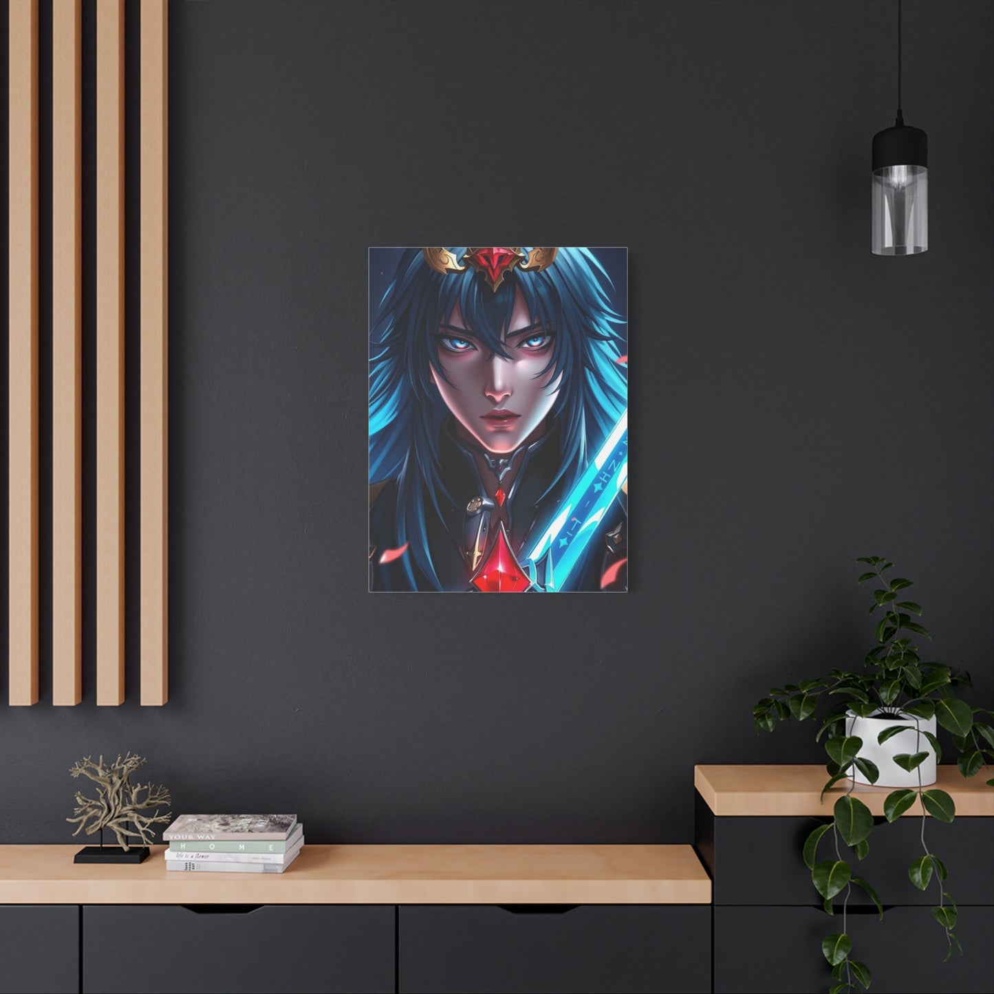 Elite Demon Slayer Characters Art Vision Wall Art & Canvas Print