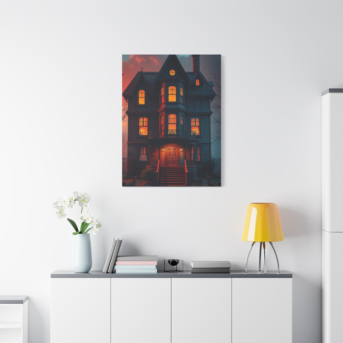 Masterpiece Haunted House Art Vision Wall Art & Canvas Print