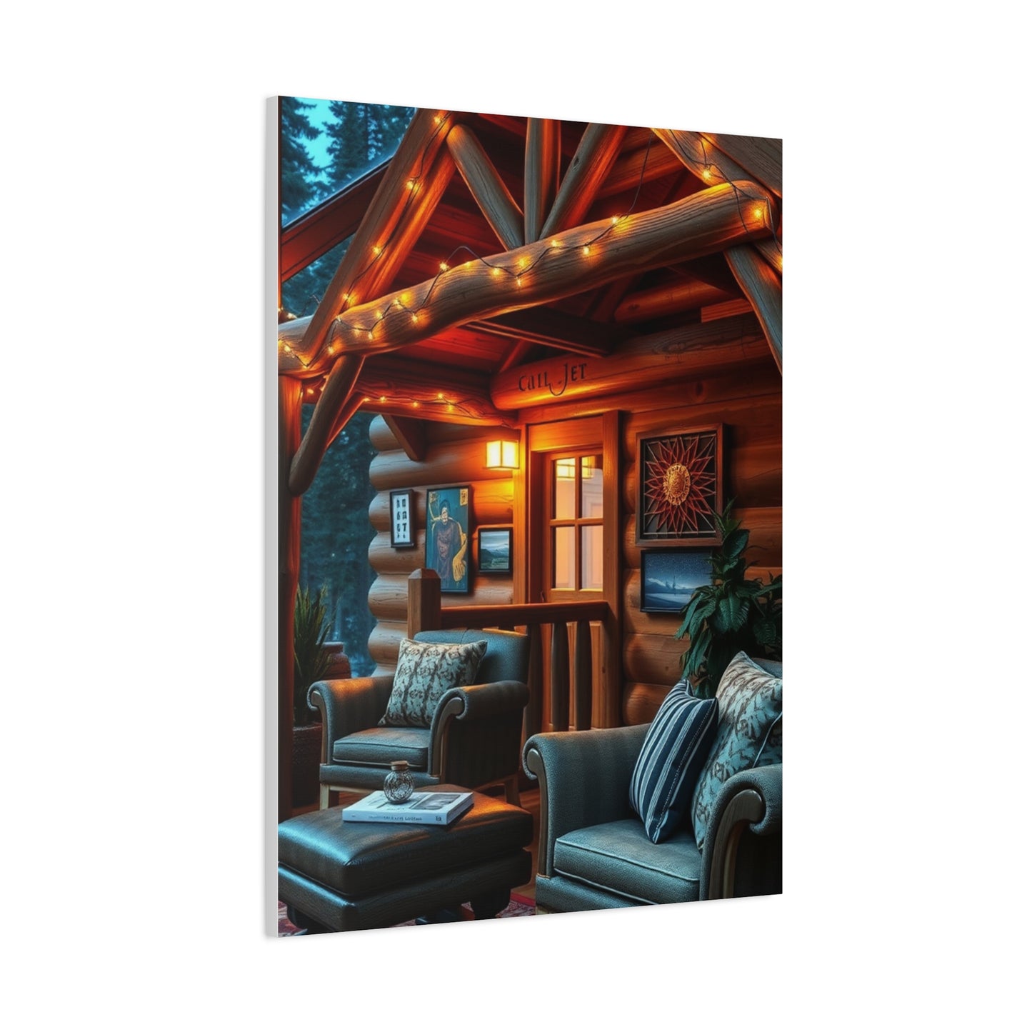 Masterpiece Cabin & Lodge Decor Art Vision Wall Art & Canvas Print