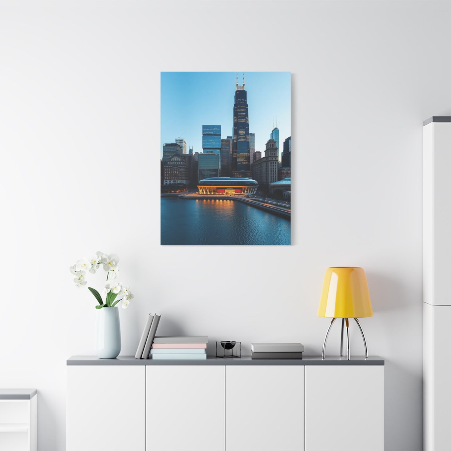 Supreme Chicago Skylines Art Collection Wall Art & Canvas Print