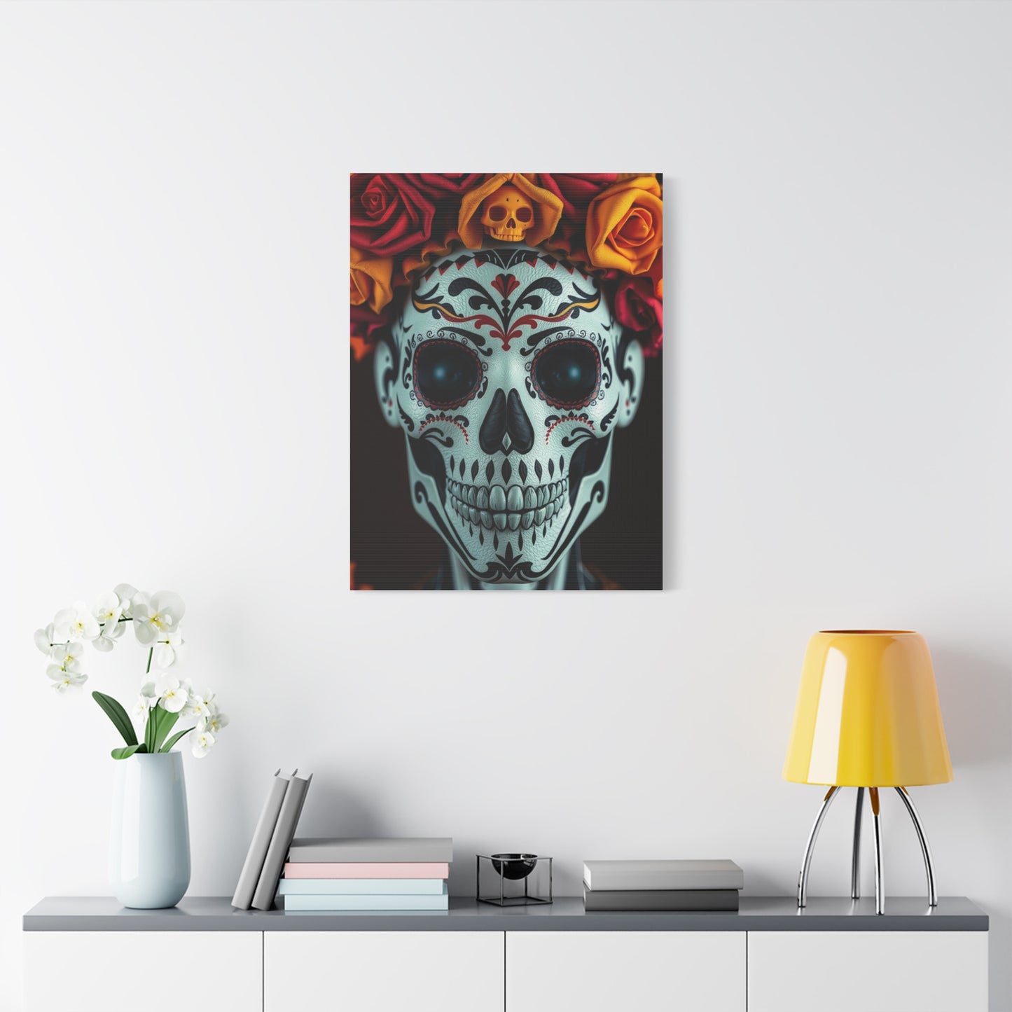 Día de los Muertos Art Luxury Canvas Wall Art & Canvas Print