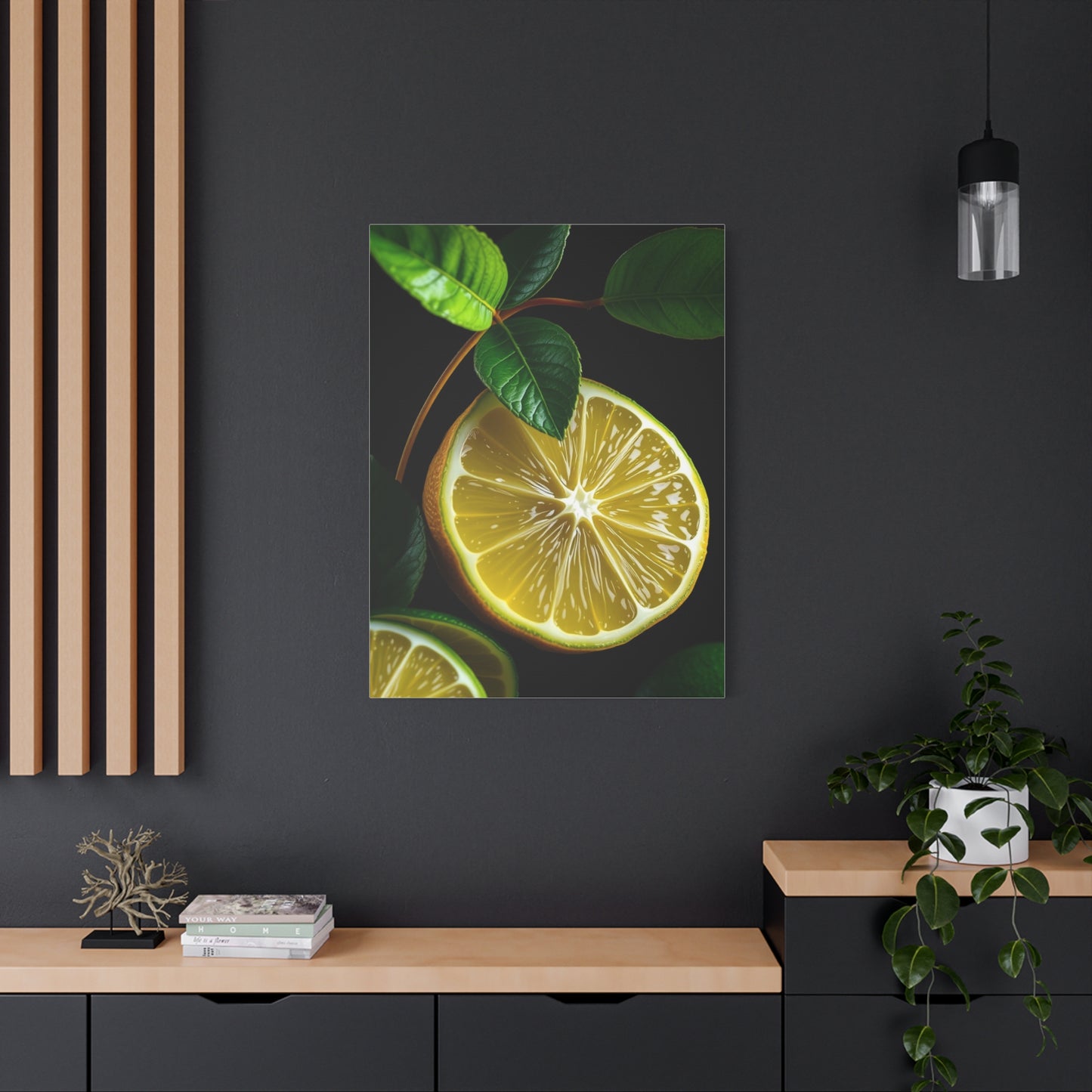 Elite Lemon & Lime Art Vision Wall Art & Canvas Print