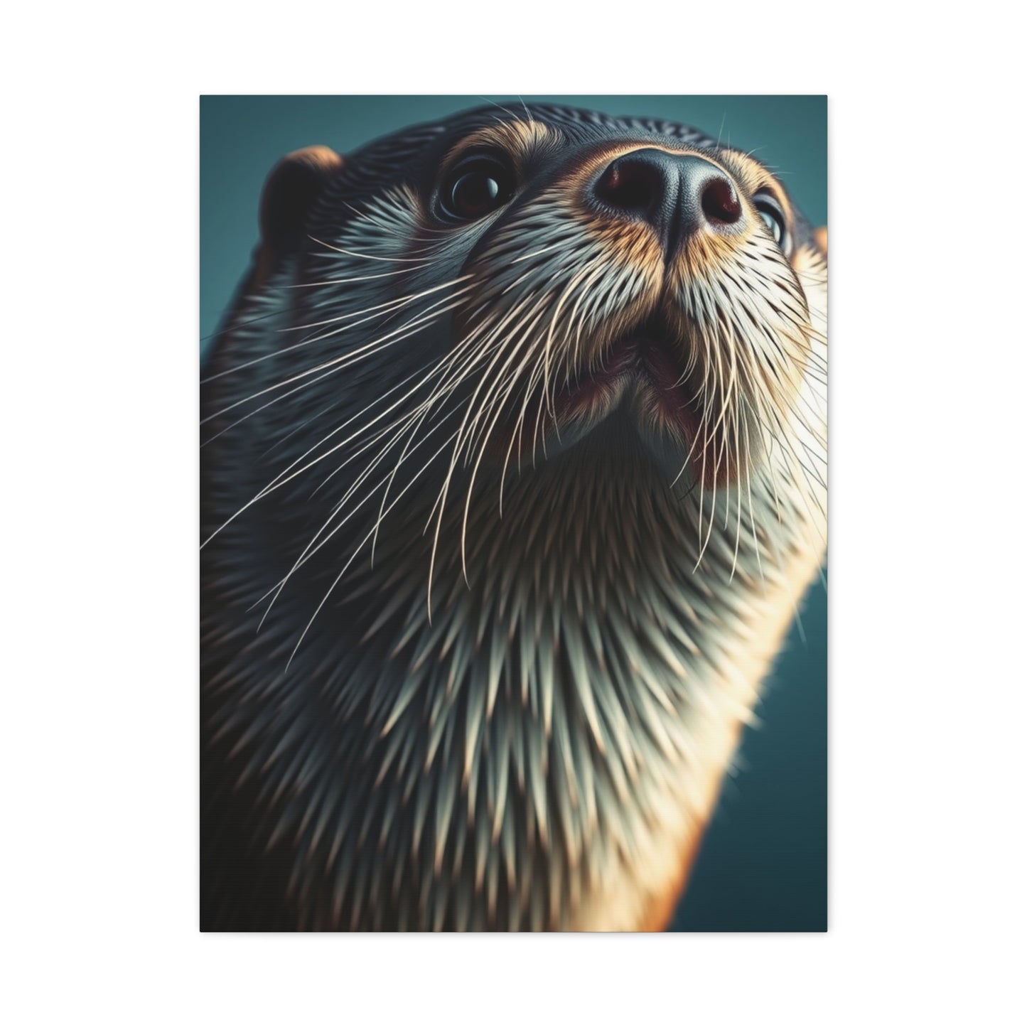 Otter Art Luxury Canvas Wall Art & Canvas Print