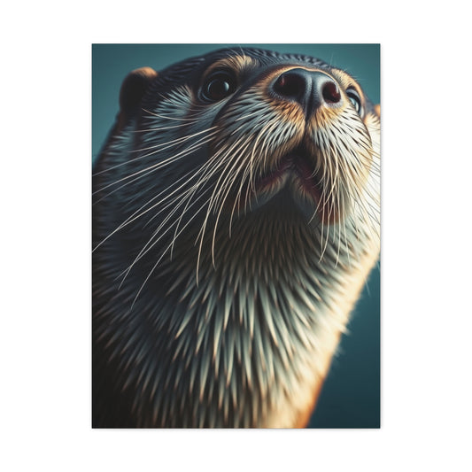 Otter Art Luxury Canvas Wall Art & Canvas Print