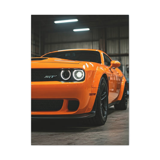 Dodge Challenger SRT Demon Underground Torque Scene Wall Art & Canvas Prints