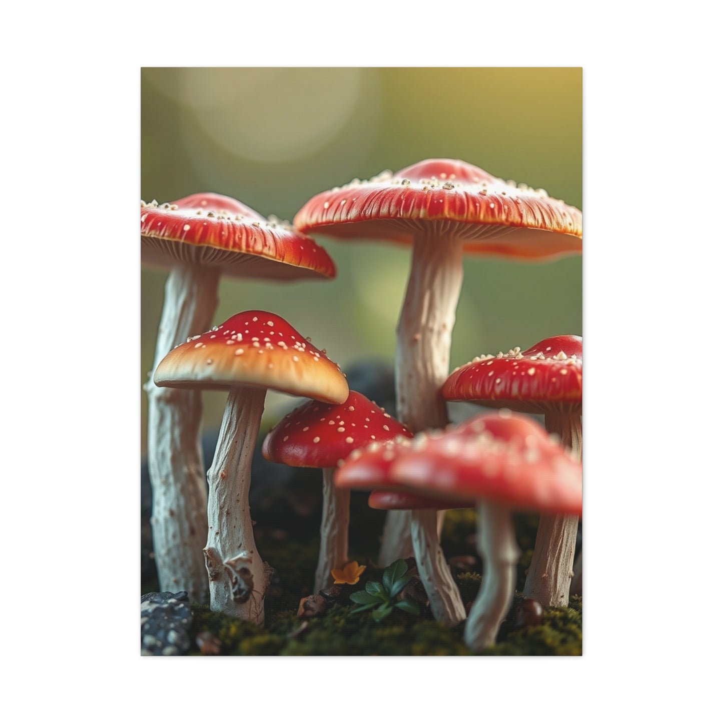 Elite Mushrooms Wall Art Vision Wall Art & Canvas Print