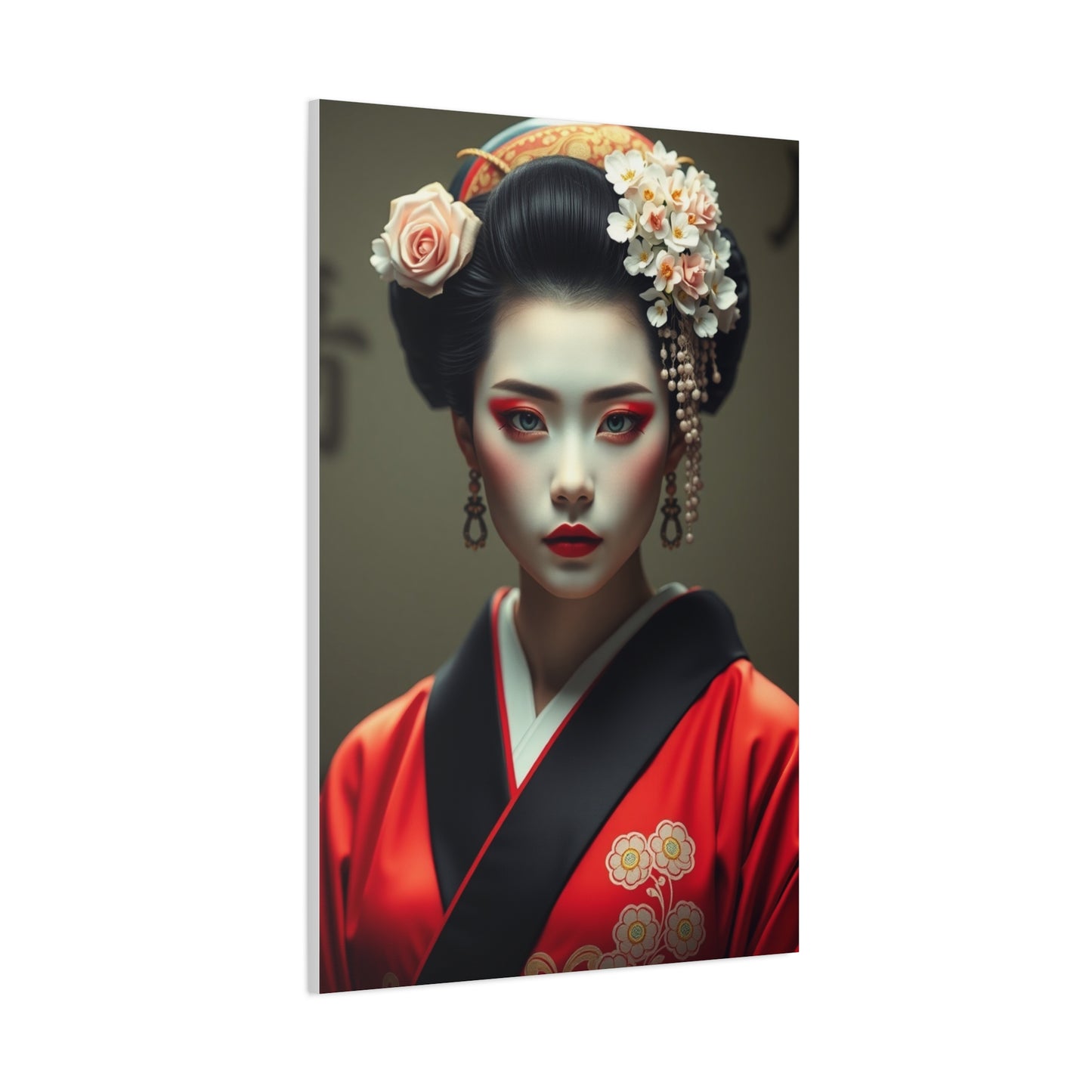 Geisha Art Refined Canvas Wall Art & Canvas Print