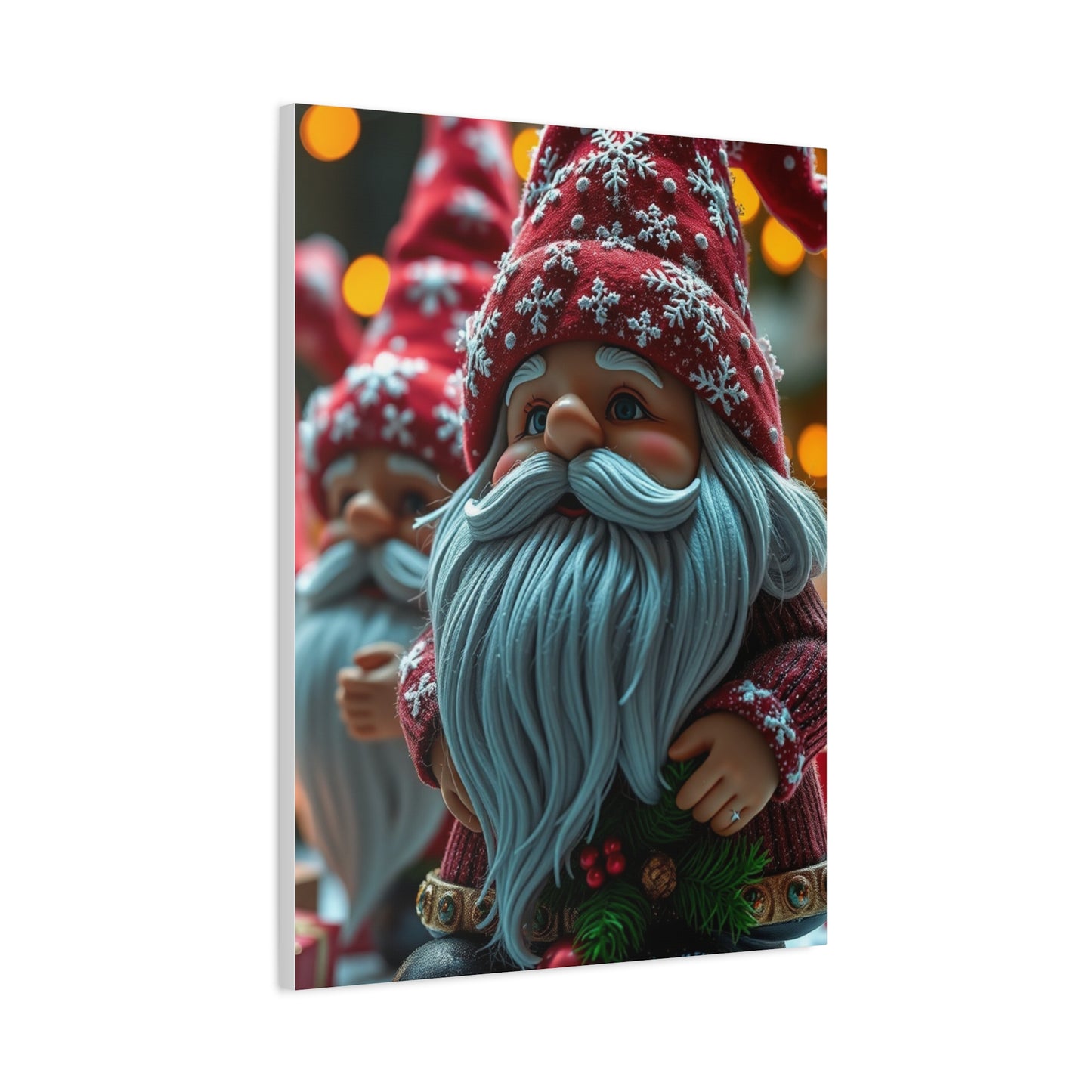 Masterpiece Christmas Gnome Art Vision Wall Art & Canvas Print