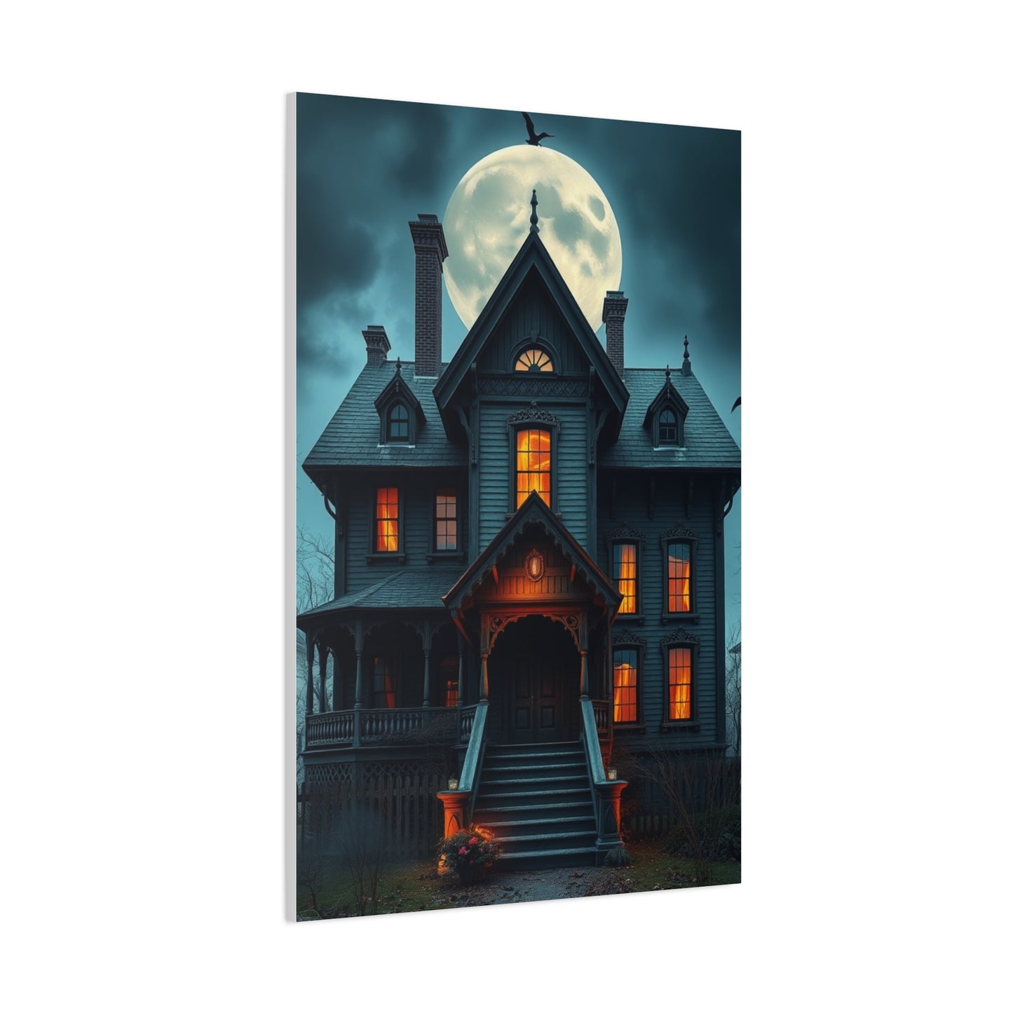 Supreme Haunted House Art Collection Wall Art & Canvas Print