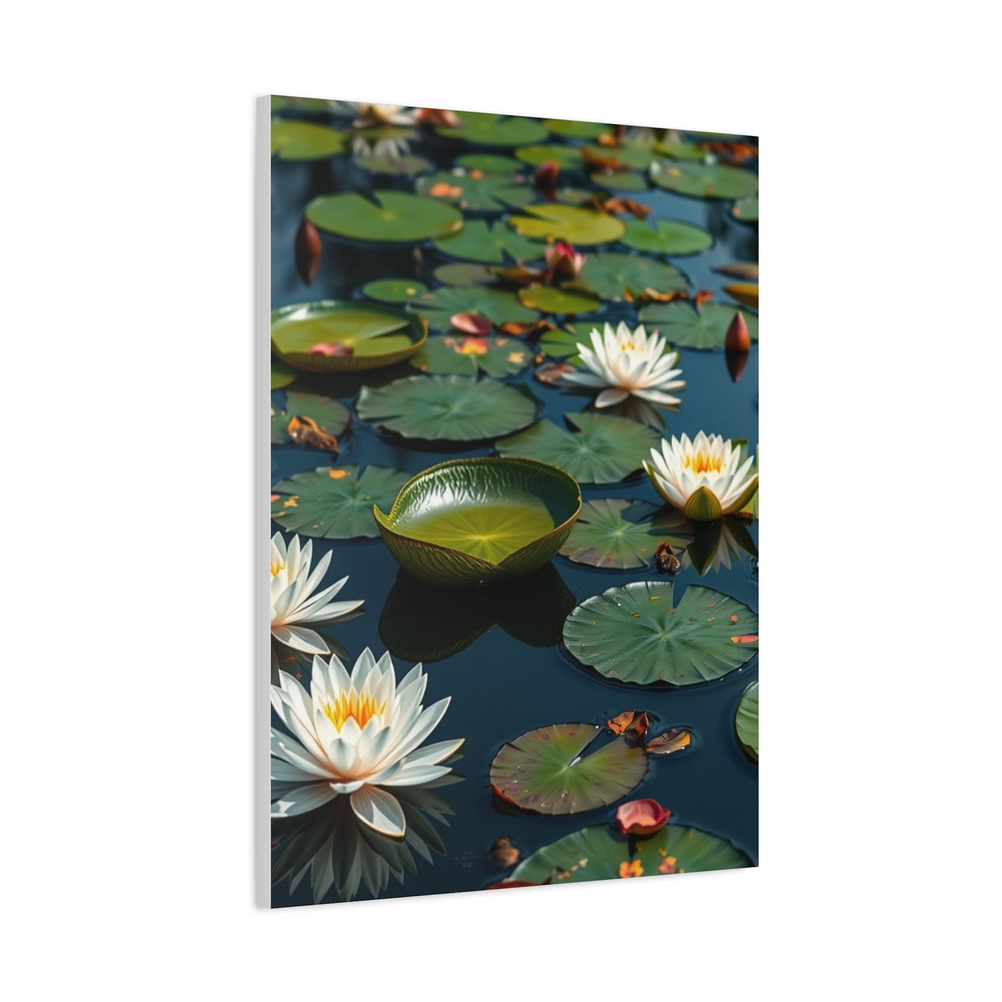 Vision Claude Monet Water Lilies Art Art Wall Art & Canvas Print