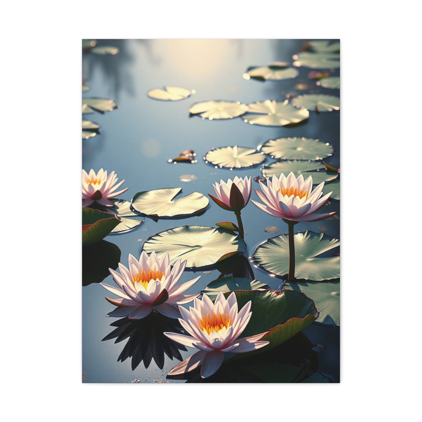 Supreme Claude Monet Water Lilies Art Collection Wall Art & Canvas Print
