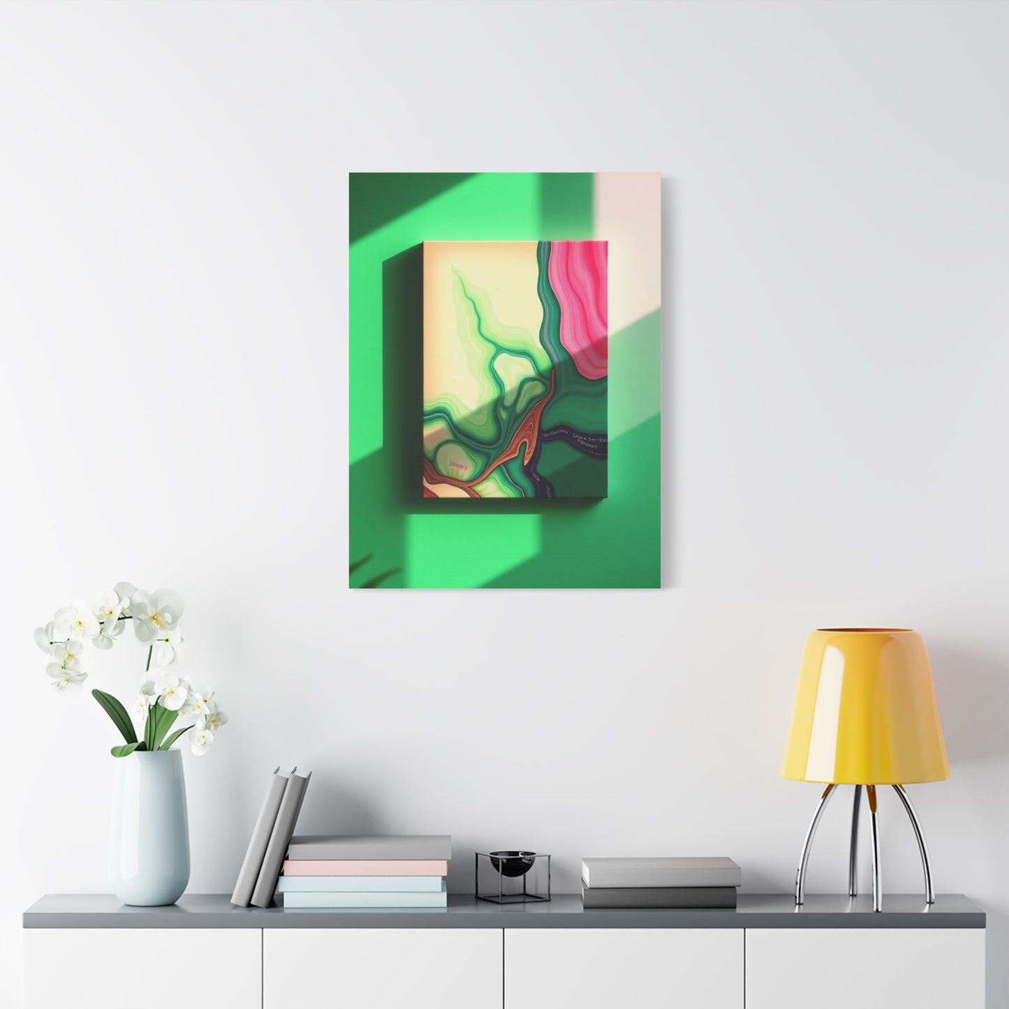 Collection Green & Pink Canvas Art Art Wall Art & Canvas Print