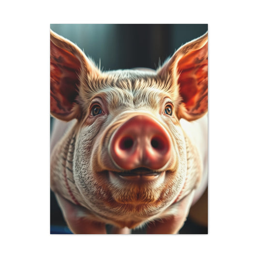 Pig Art Supreme Gallery Wall Art & Canvas Print