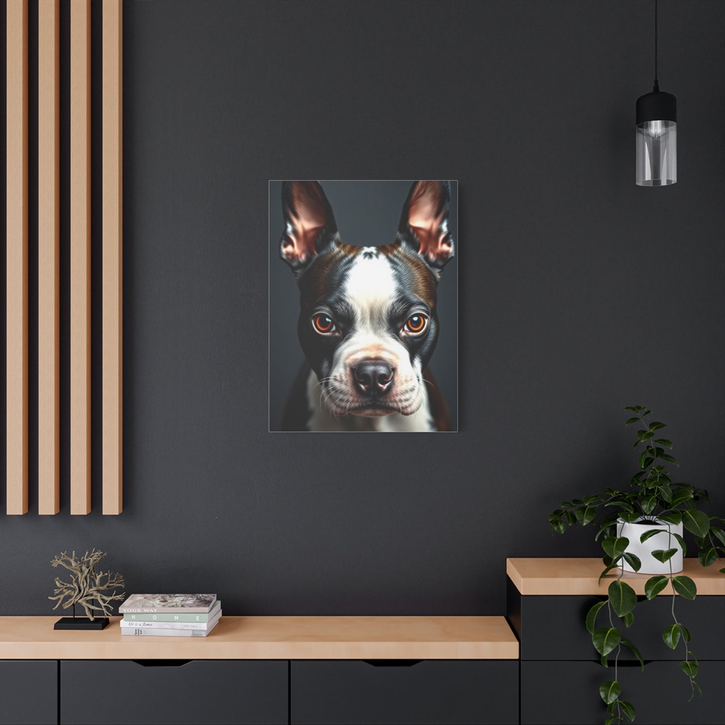 Supreme Boston Terrier Art Collection Wall Art & Canvas Print