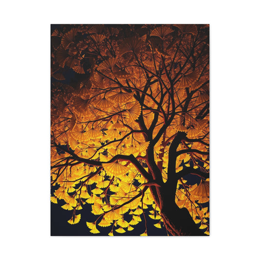 Ginkgo Tree Art Refined Canvas Wall Art & Canvas Print