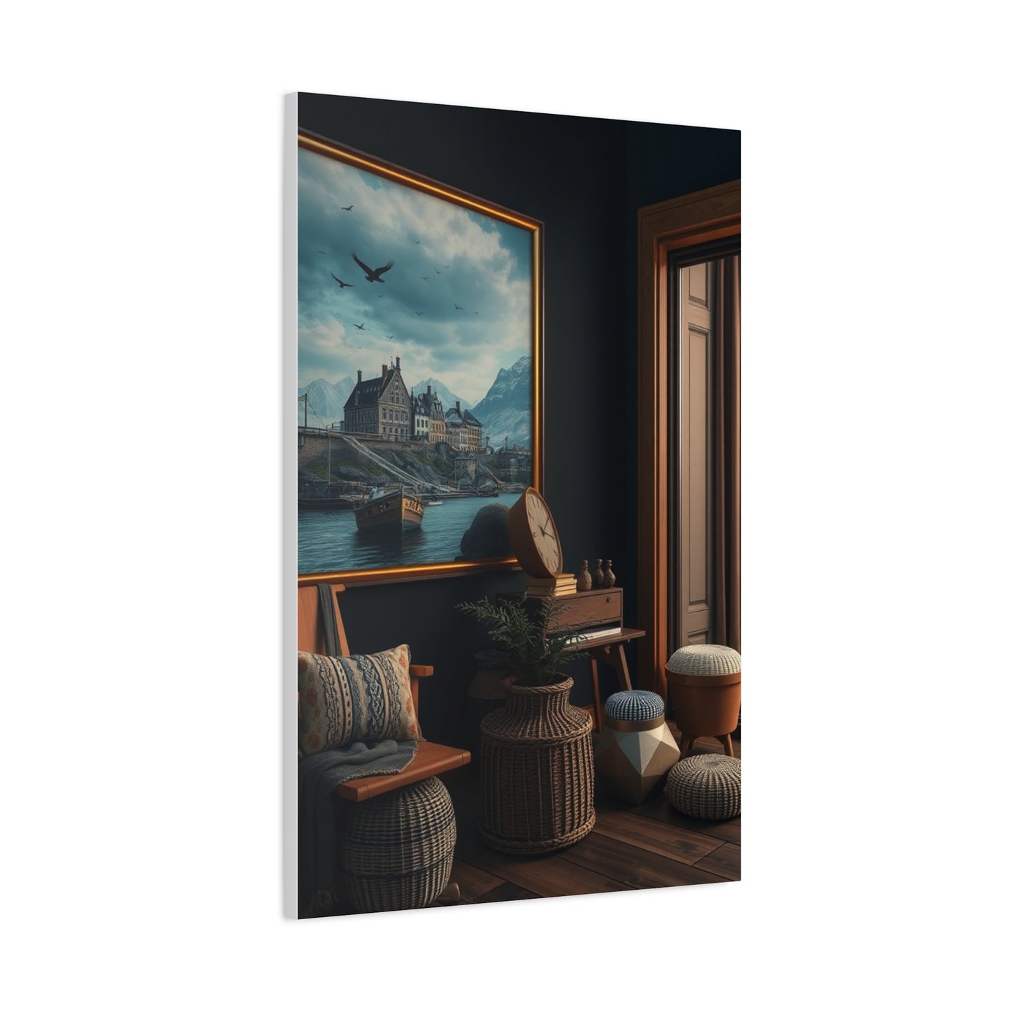 Fjord Whisper Tapestry