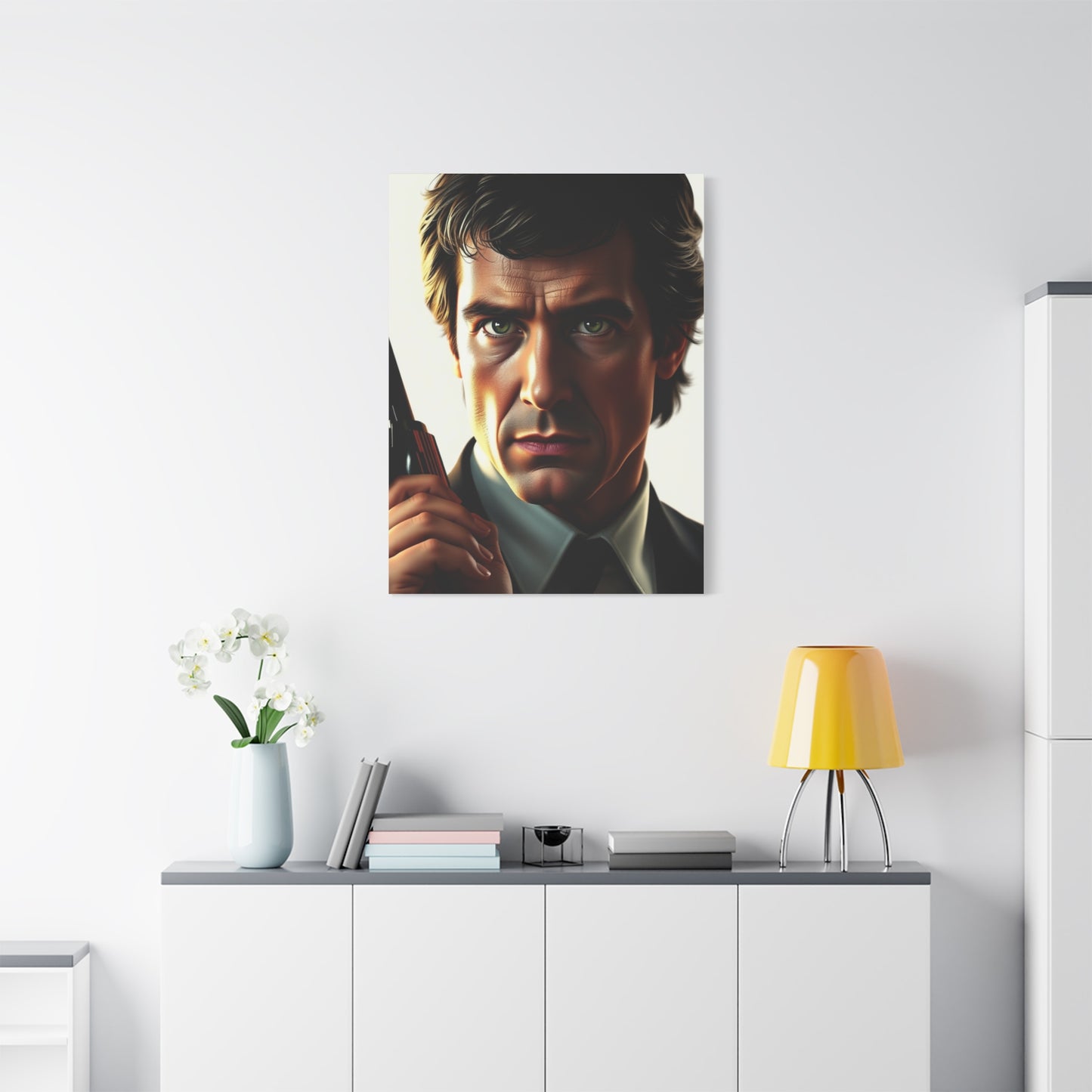 Pulp Fiction Character Art Luxury Canvas Wall Art & Canvas Print