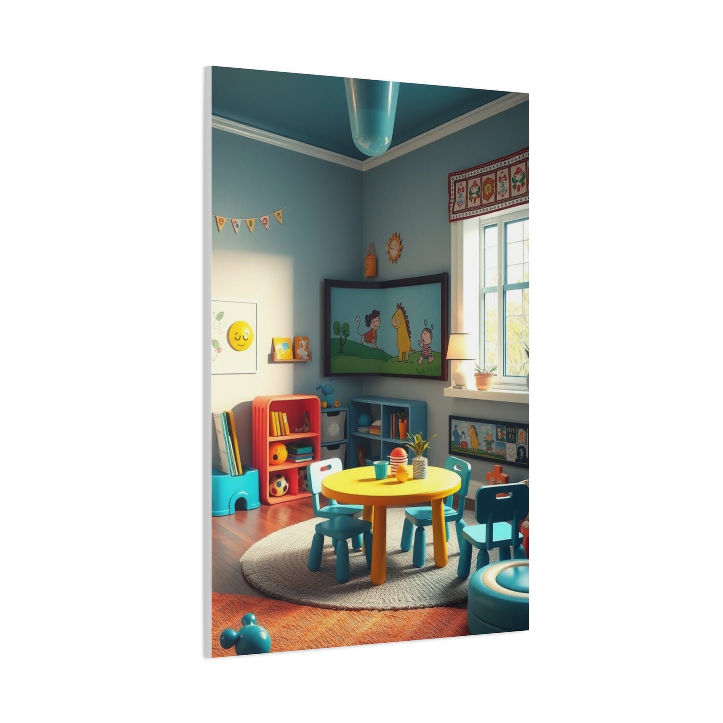 Masterpiece Kids Playroom Art Vision Wall Art & Canvas Print