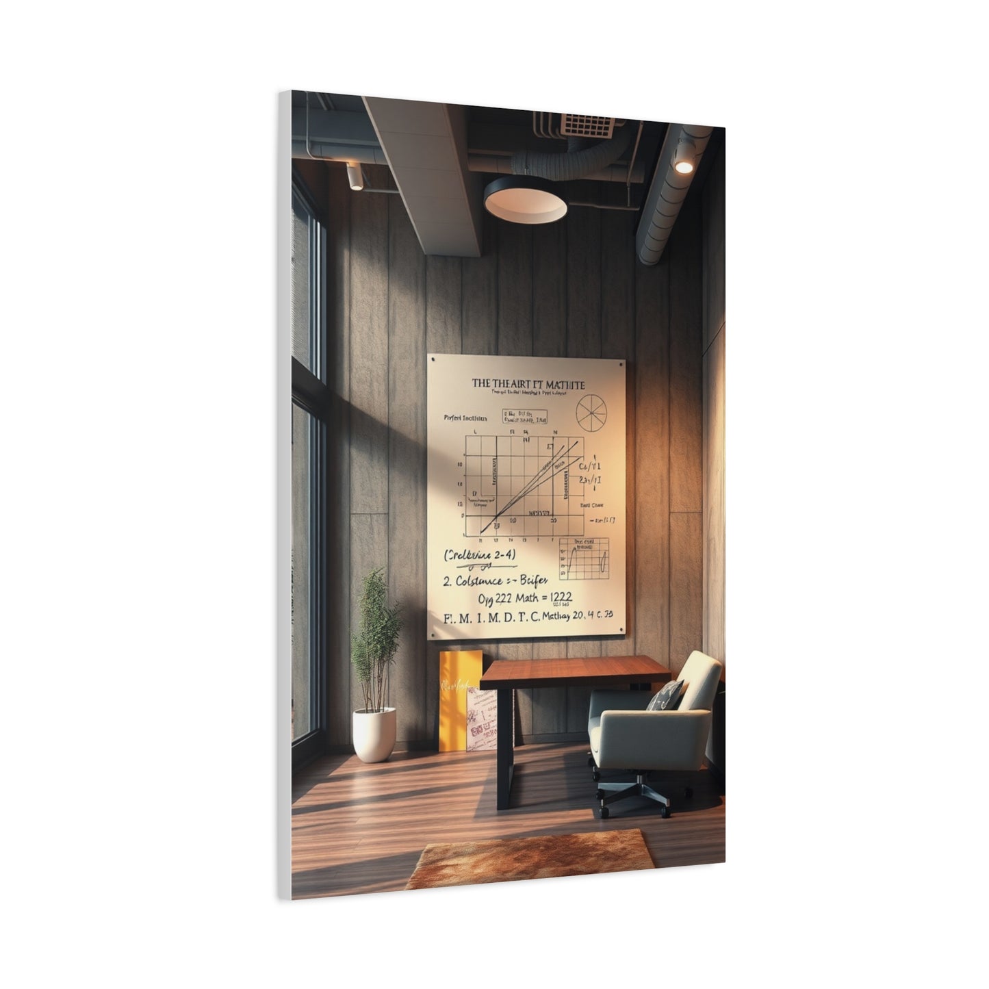 Supreme Modern Math Art for Creative Spaces Collection Wall Art & Canvas Print